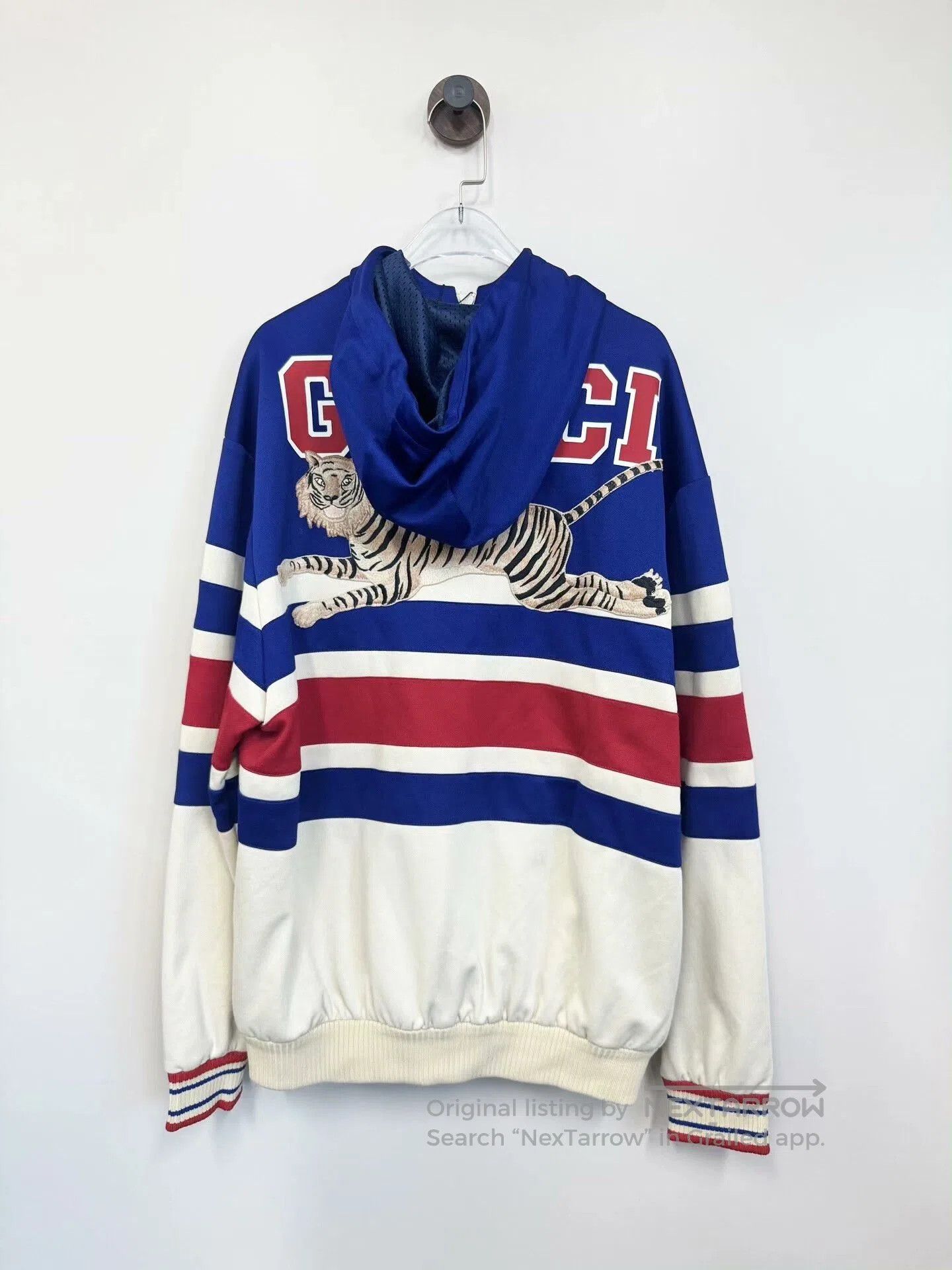 Gucci Gucci Red Blue Striped Hoodie XS. Size US XS / EU 42 / 0 - 2 Thumbnail