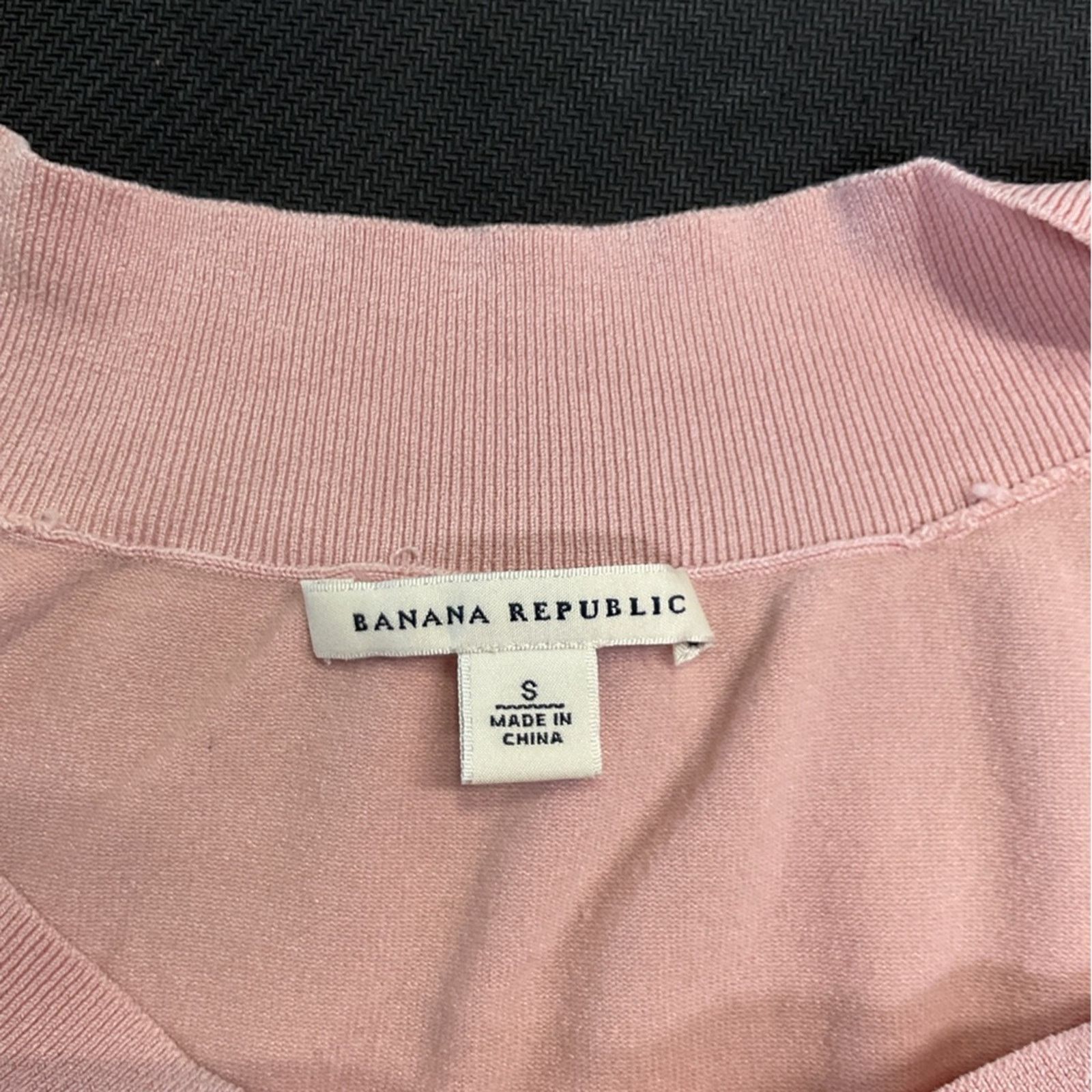 Banana Republic Banana Republic Pink Sleeveless Knit Top Size S / US 4 / IT 40 - 6 Thumbnail