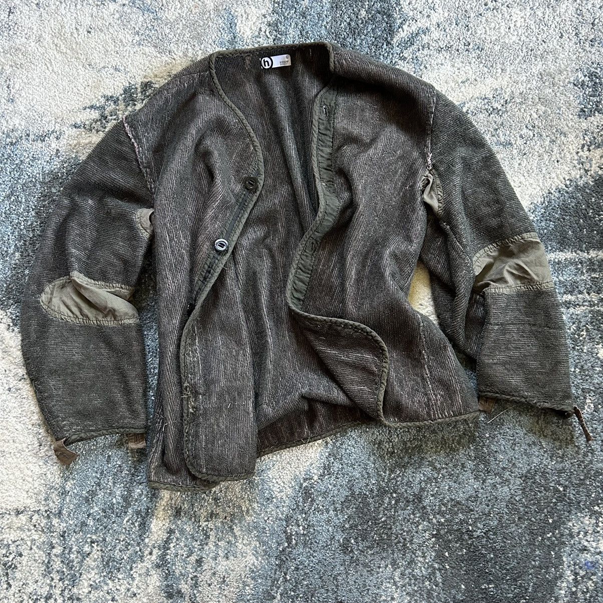 HIDDEN 2023 UPCYCLED HiDDEN PPF JACKET LiNER CARDiGAN CARBON BROWN Size US XL / EU 56 / 4 - 1 Thumbnail