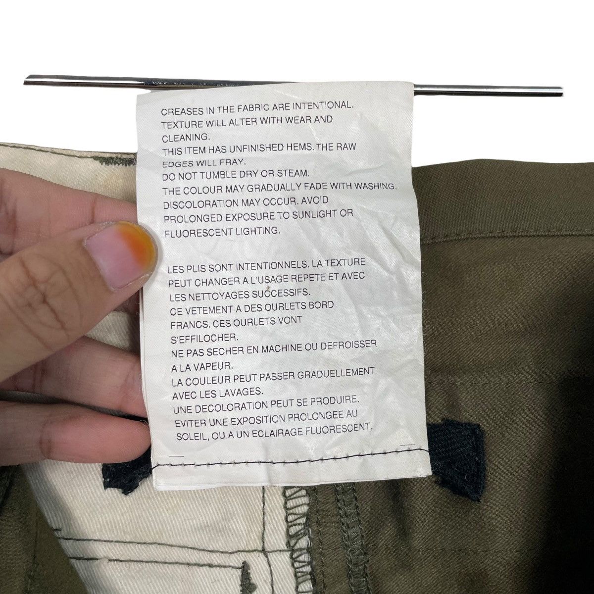 Comme des Garcons Junya Watanabe Cdg AW2006 Deconstructed Military Cargo Pants Size US 32 / EU 48 - 20 Thumbnail