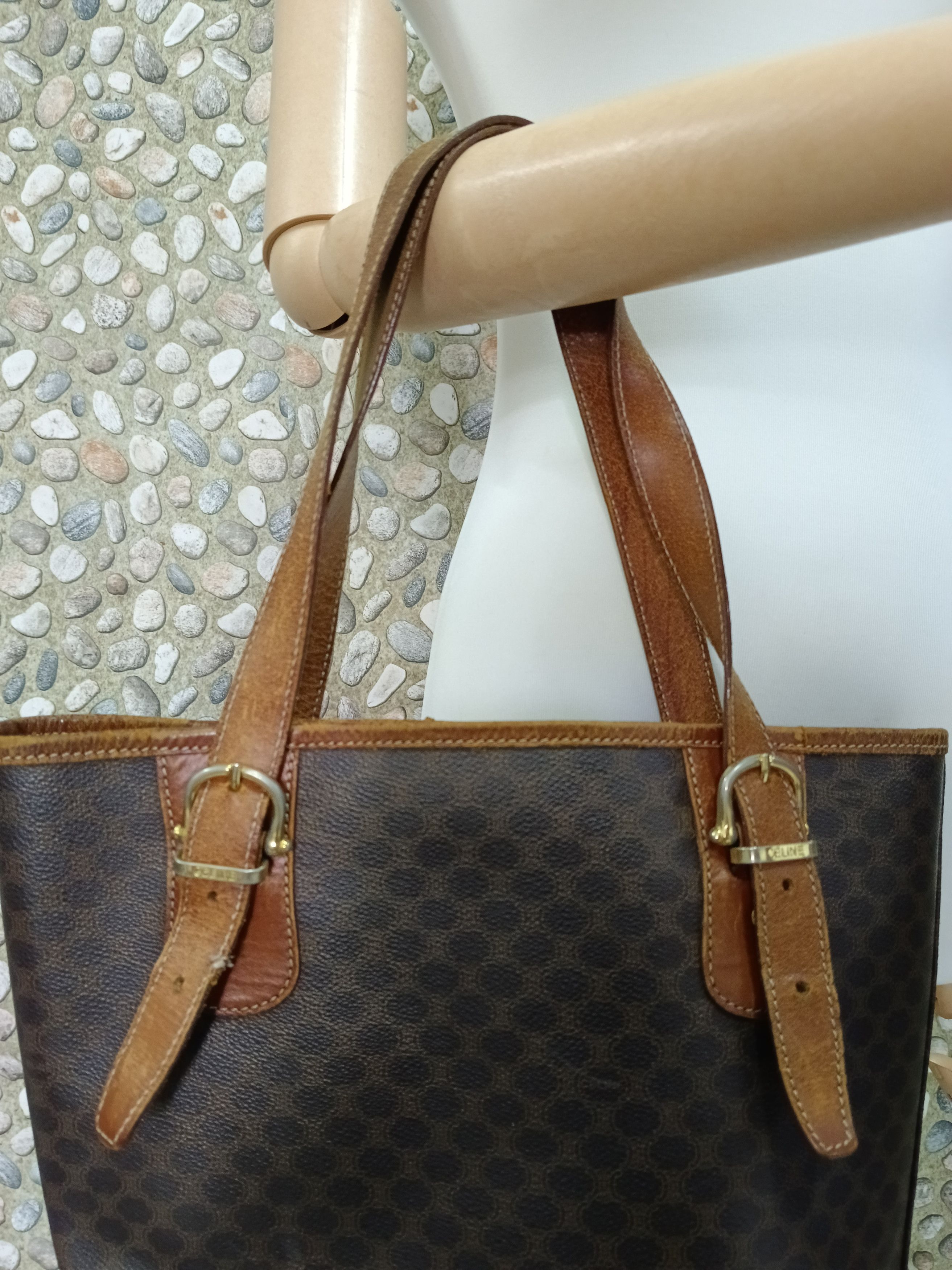 Celine CELINE MACADAM TOTE BAG Size ONE SIZE - 8 Thumbnail