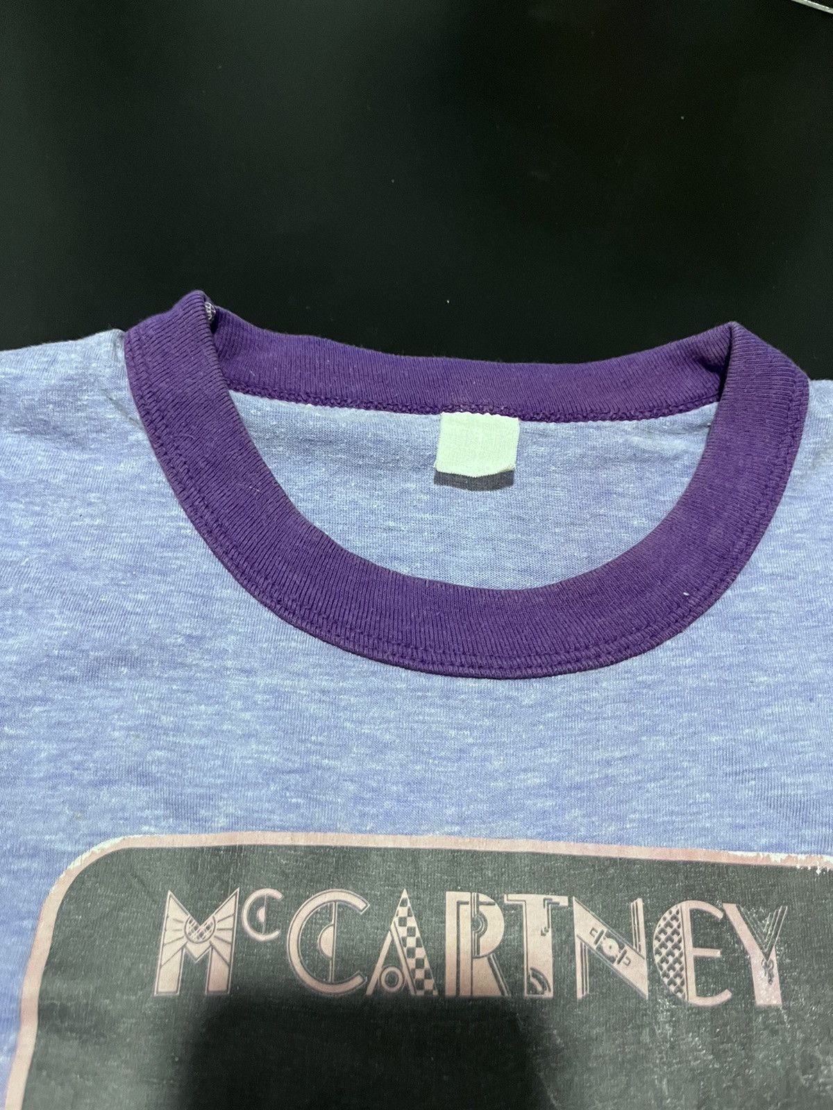 Band Tees × Vintage Vintage (1975) PAUL McCARTNEY The Beatles T-SHIRT | RARE Size US S / EU 44-46 / 1 - 3 Thumbnail