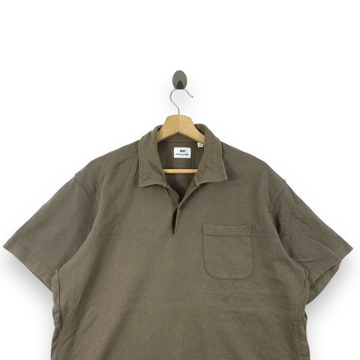 Engineered Garments ENGINEERED GARMENTS x UNIQLO New York Polo Tee Shirt Top Size US L / EU 52-54 / 3 - 2 Thumbnail