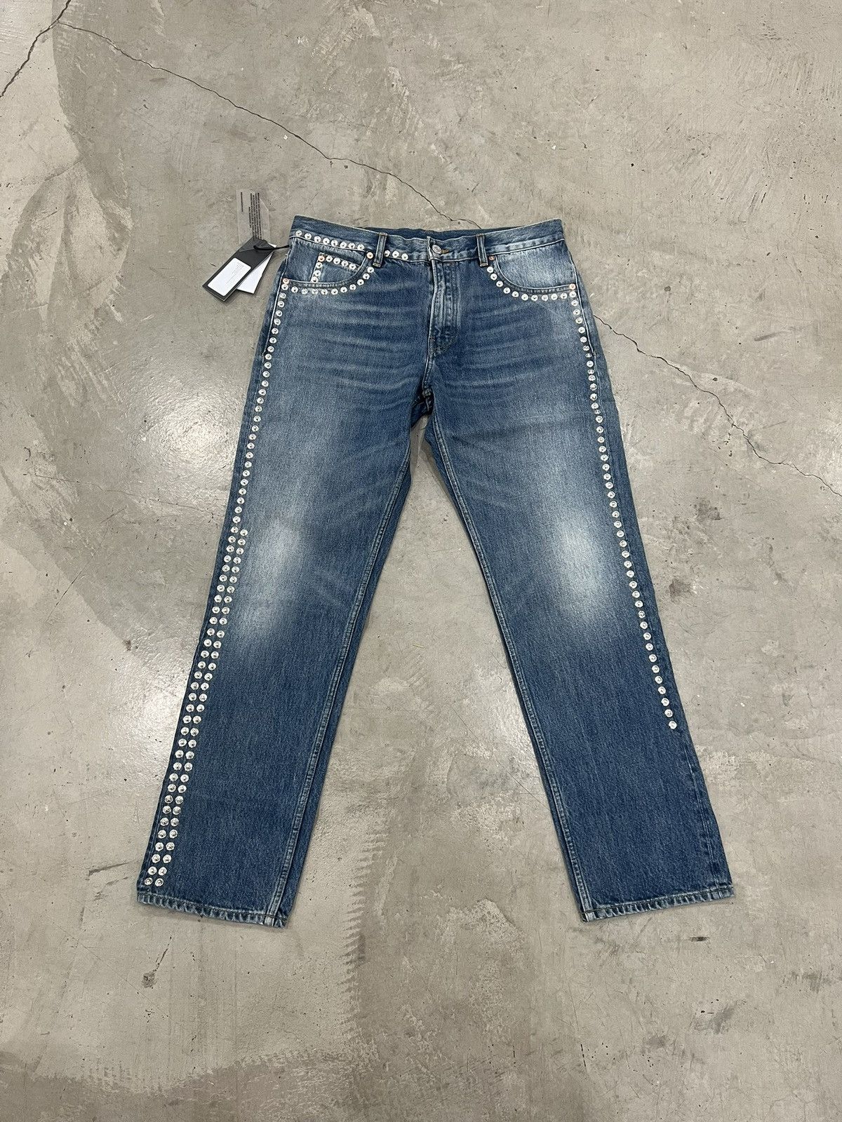 Martine Rose Martine Rose Stud Embellished Denim Size US 30 / EU 46 - 1 Thumbnail