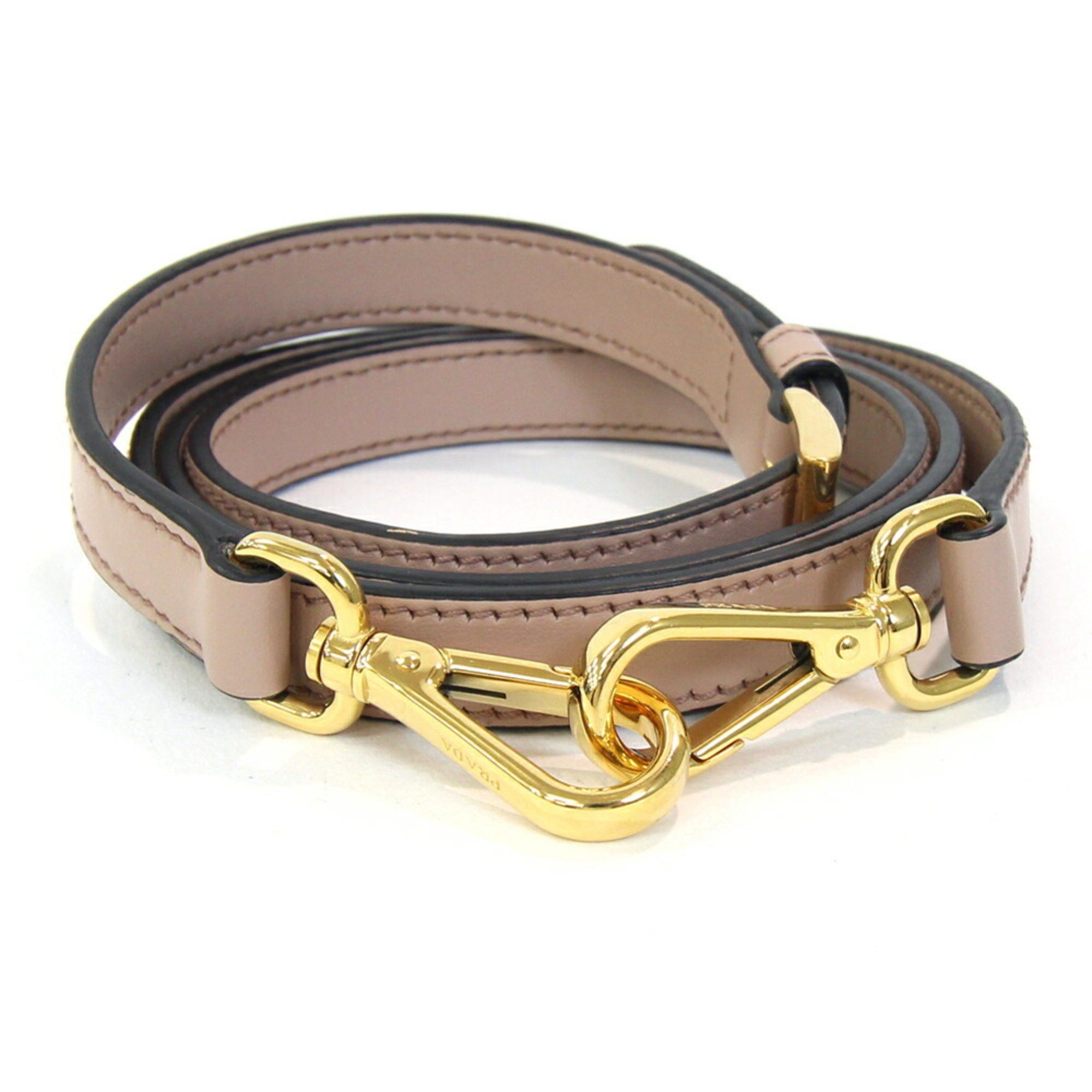 Prada Shoulder Strap Pink Beige Leather Bag Replacement Women's Prada