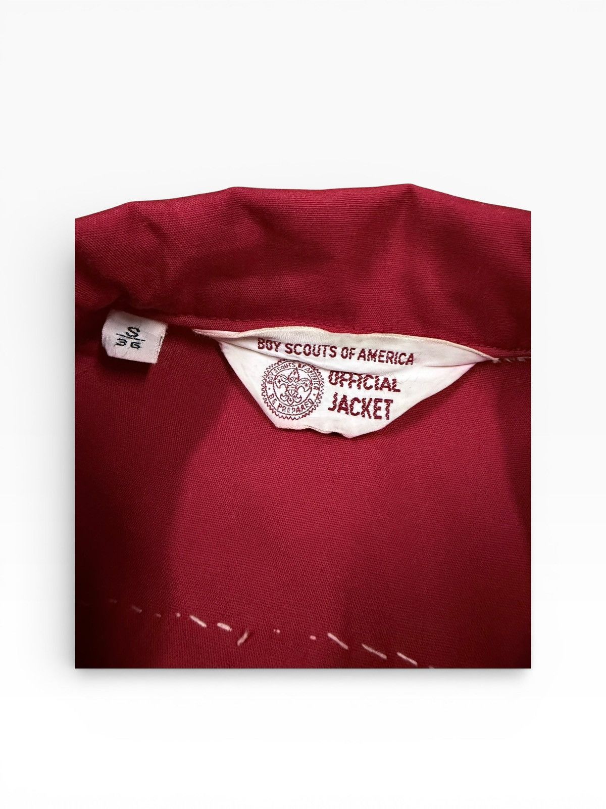 Vintage Vtg💥60’s Boys Scouts of America Patched Cotton Zipper Jacket Size US S / EU 44-46 / 1 - 18 Thumbnail