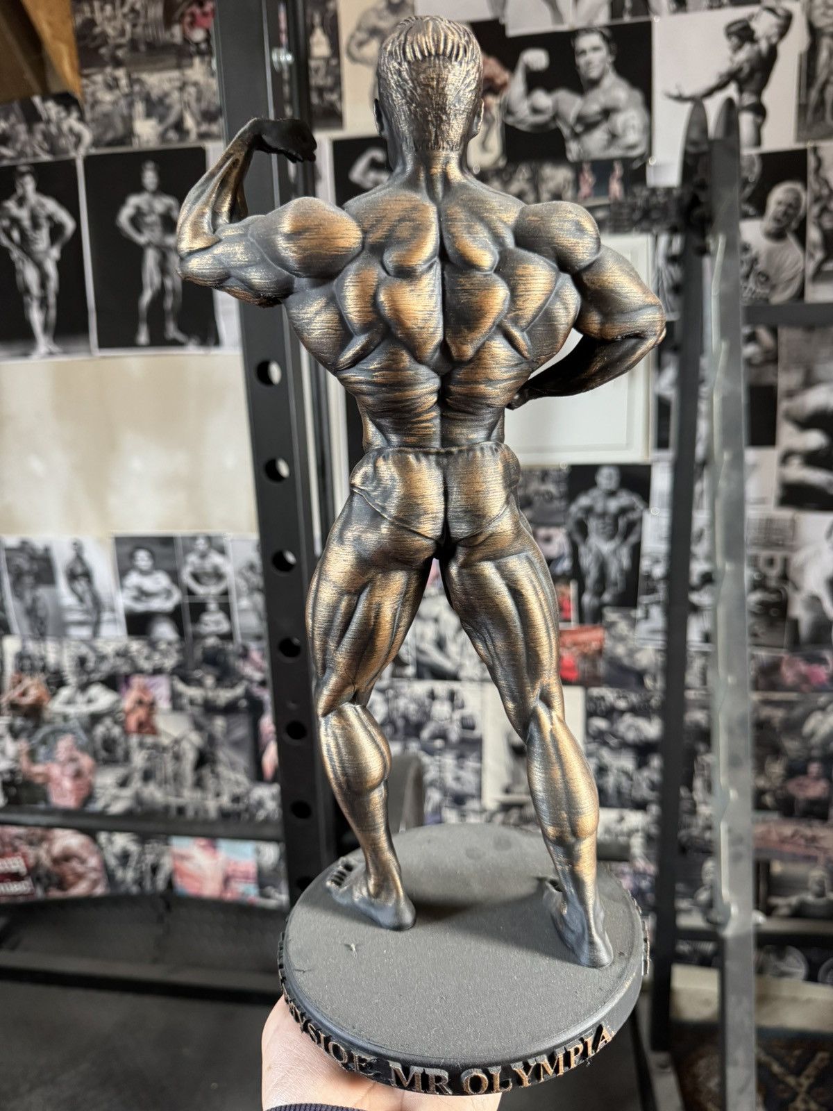 Other Gym statue Chris Bumstead Mr Olympia Bodybuilding 37cm Size ONE SIZE - 2 Thumbnail