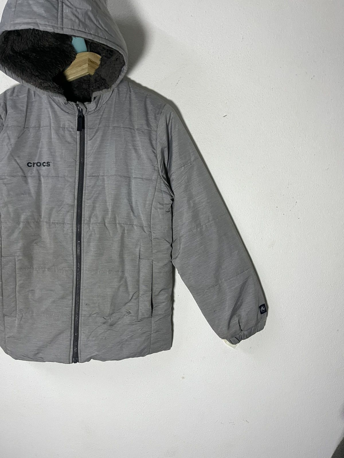 Crocs Vintage CROCS Hooded Puffer Jacket Size US M / EU 48-50 / 2 - 3 Thumbnail