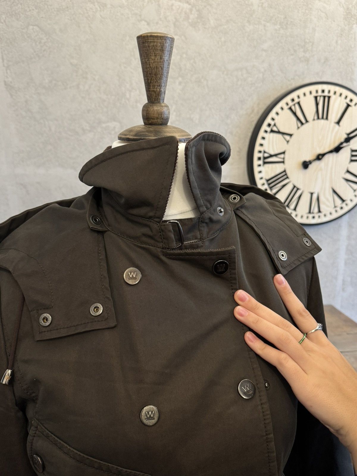Weekend Max Mara Max Mara Weekend luxury jacket army avant garde swag y2k sk8 Size S / US 4 / IT 40 - 4 Thumbnail