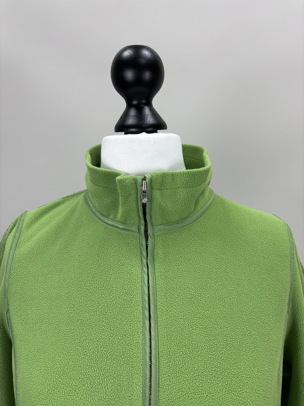 Frauenschuh Womens fleece jacket Frauenschuh Size L/XL Color Green Size XL / US 12-14 / IT 48-50 - 4 Thumbnail