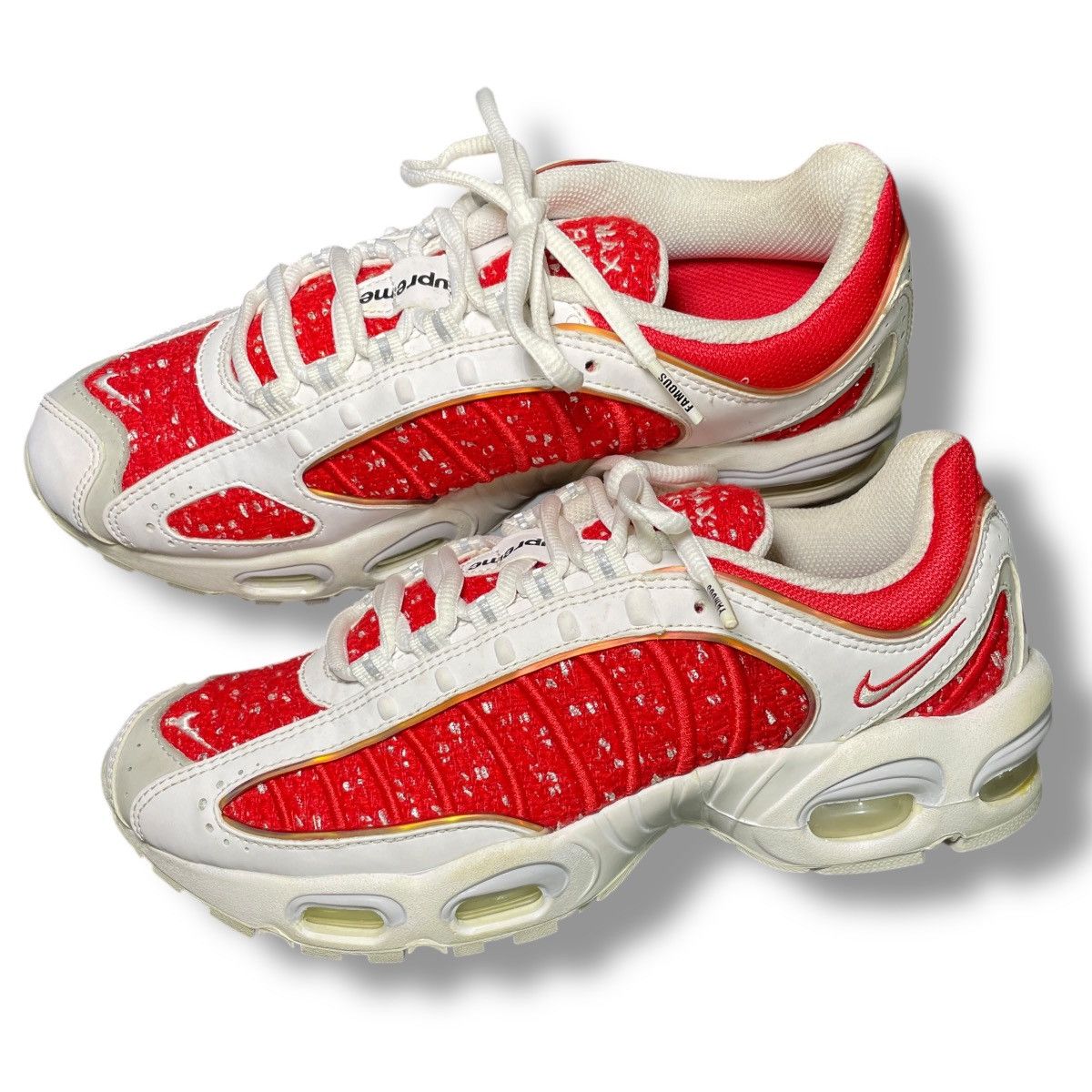 Nike × Supreme Supreme x Nike Air Max 98 Tailwind 4 University Red Sneakers Size US 8 / EU 41 - 2 Thumbnail