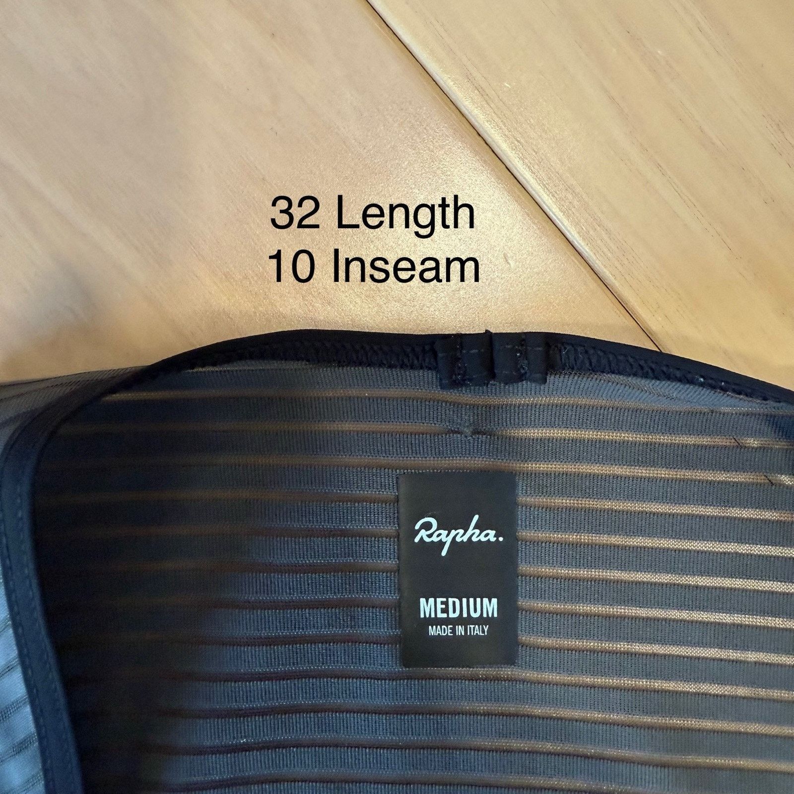 Rapha Rapha Cargo Cycling Bib Medium Black Cycling Sportswear Size US 30 / EU 46 - 6 Thumbnail