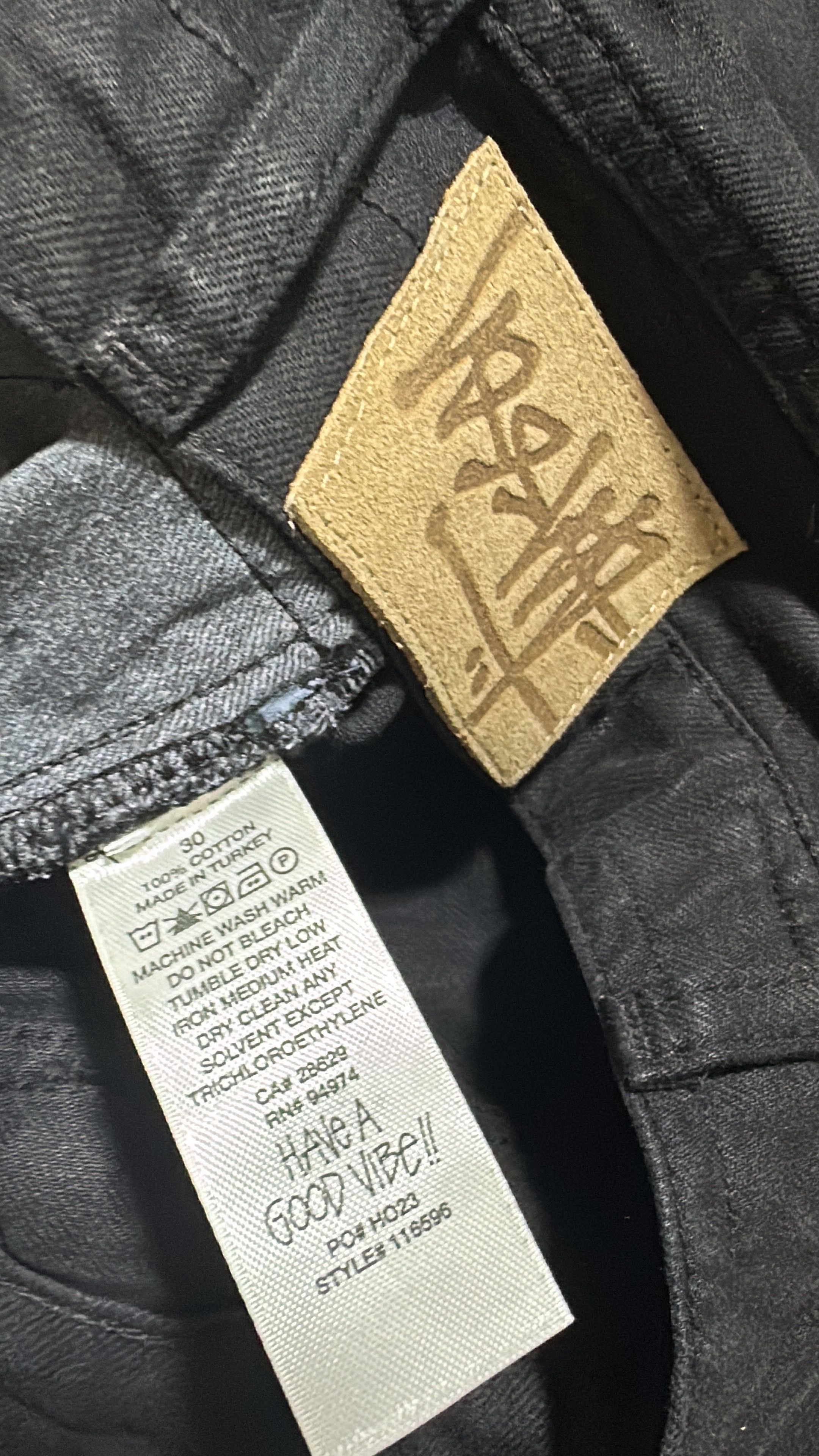 Stussy Stussy Classic Jean Denim Black Size 30 Size US 30 / EU 46 - 8 Thumbnail