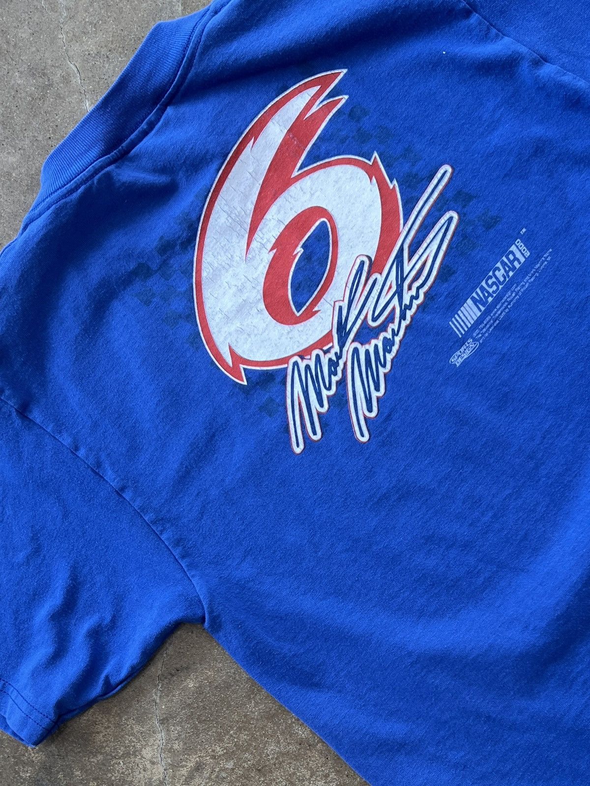 NASCAR Vintage NASCAR 2000 Mark Martin Racing Tee Youth Large 14-16 Size US XS / EU 42 / 0 - 4 Thumbnail