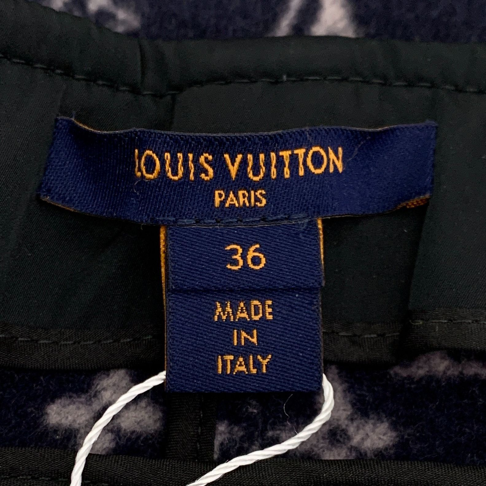 Dior Dior Navy Logo Intarsia Cotton Drawstring Casual Shorts (Siz Size 36" / US 14 / IT 50 - 2 Thumbnail