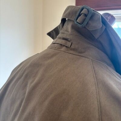 Other Vintage Trench Coat Classic Double Breasted Belted Long Rain Size S / US 4 / IT 40 - 13 Thumbnail