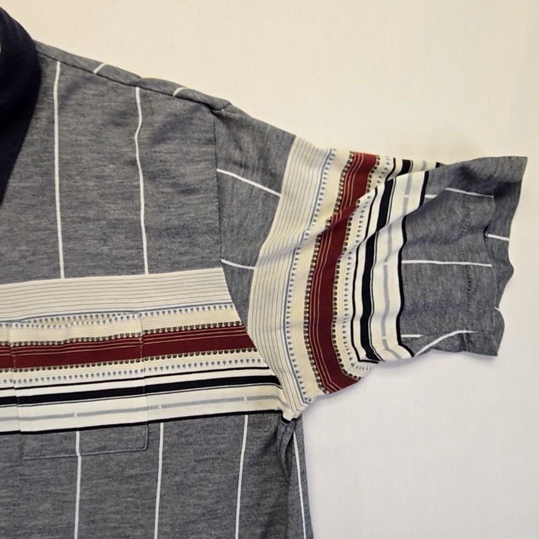 Other Vintage Classics by Palm Island Polo Striped Blue XL 90s Size US XL / EU 56 / 4 - 2 Thumbnail