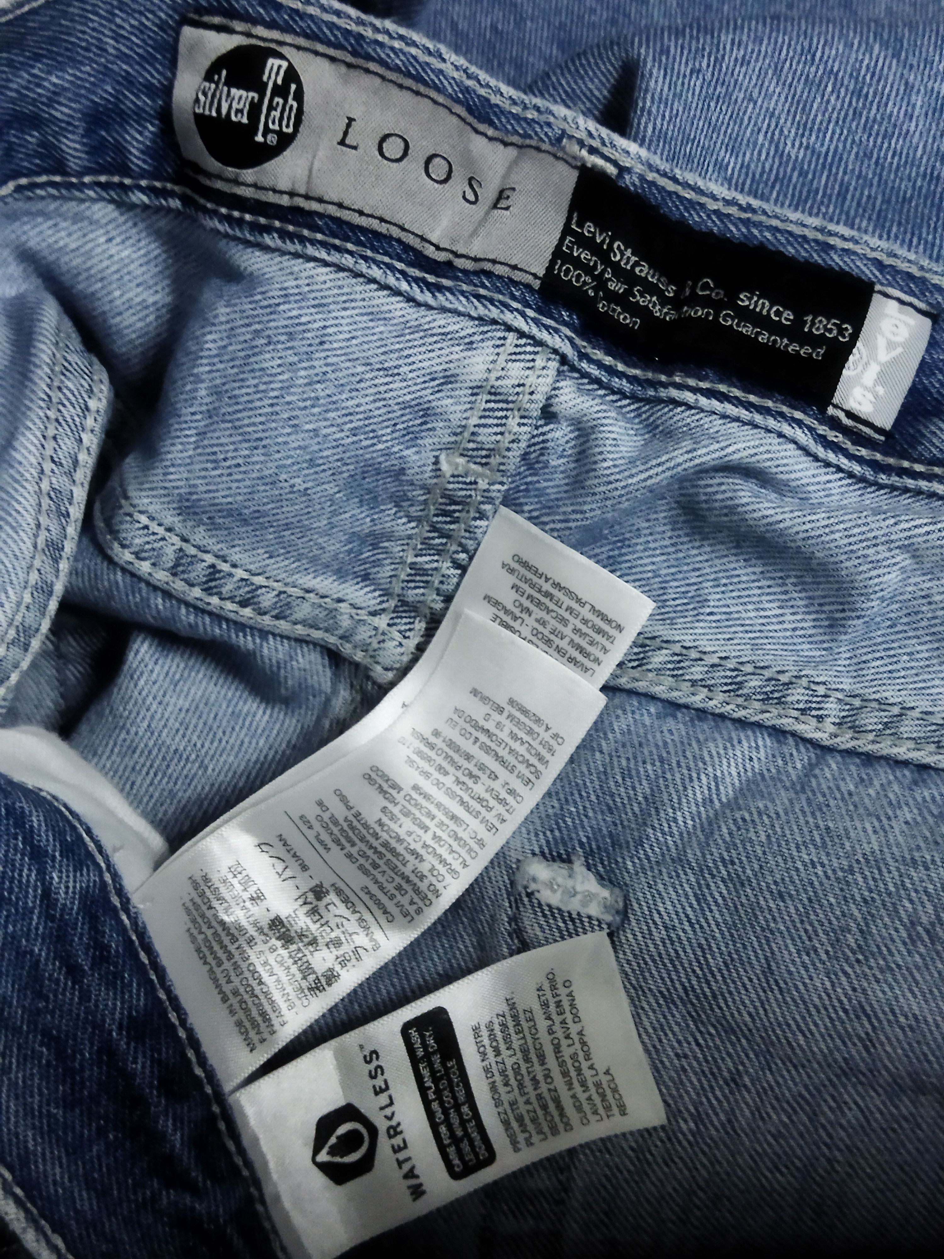 Levi's Levis Engineered Loose Jeans Size US 32 / EU 48 - 5 Thumbnail