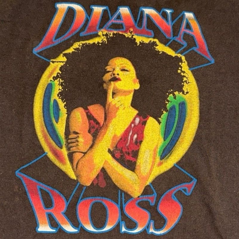 Other DIANA ROSS Cover Tee Size XL / P2P 24 Preowned Size XL / US 12-14 / IT 48-50 - 3 Thumbnail