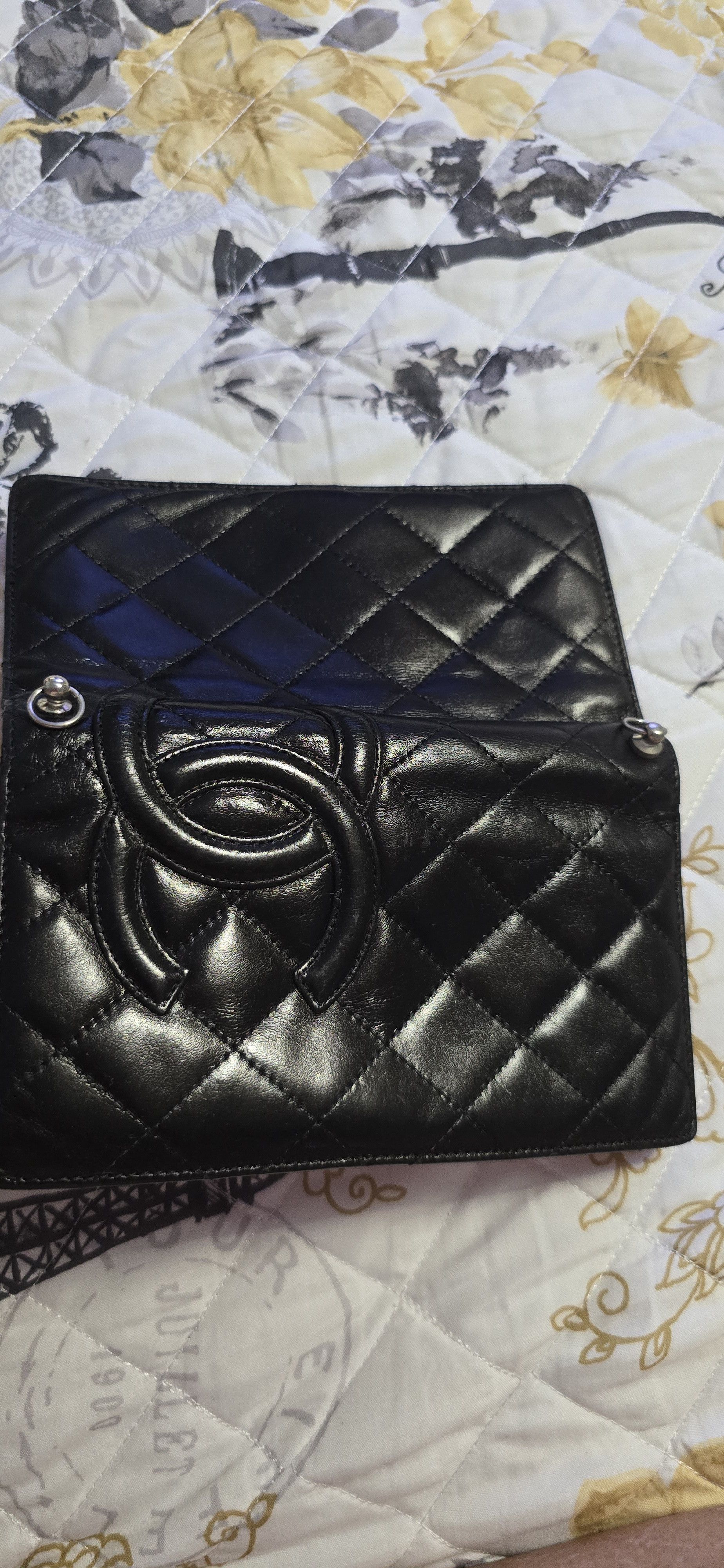 Chanel Modified Cambon Black Leather Wallet on Chain Size ONE SIZE - 5 Thumbnail