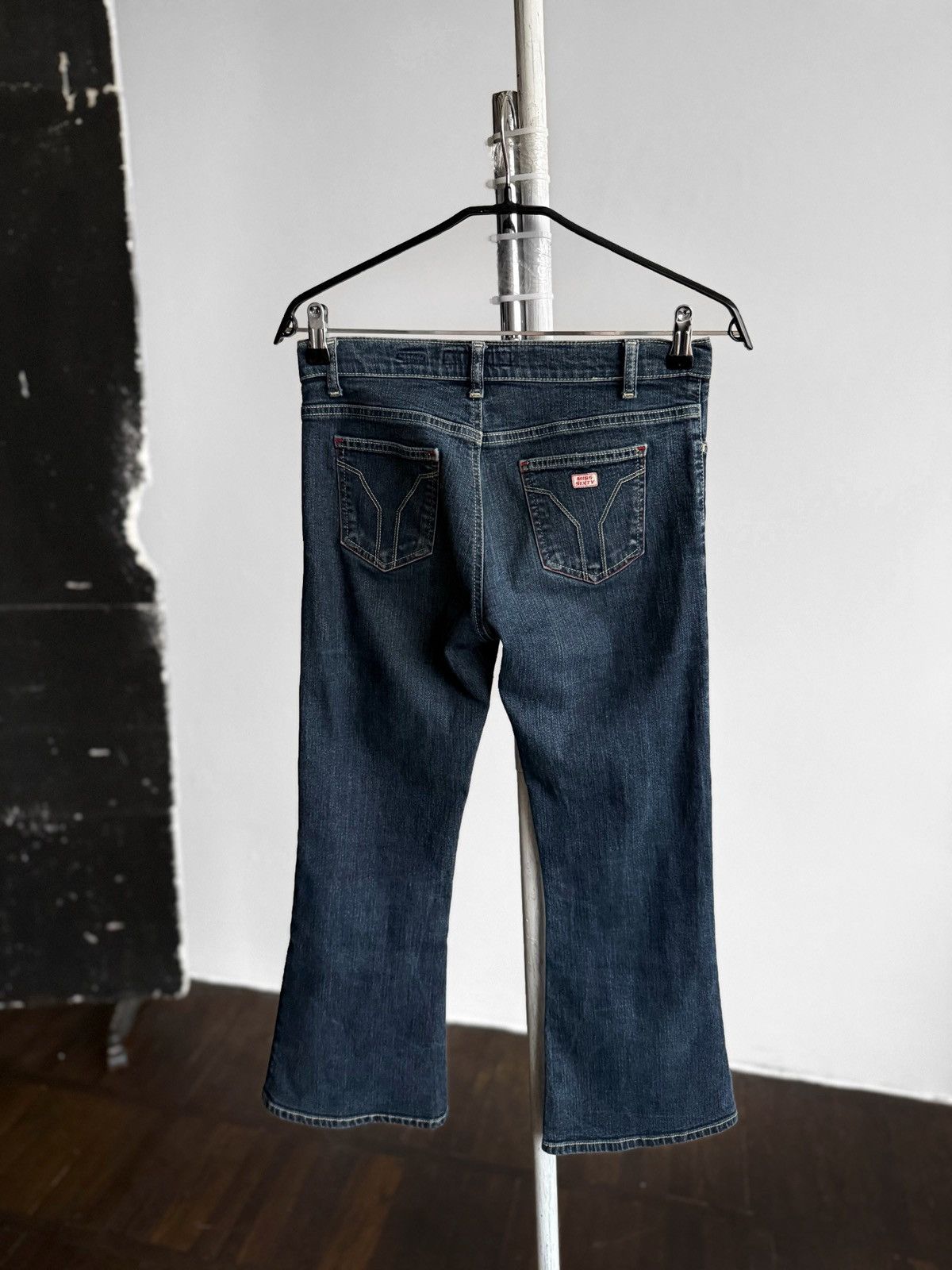 Miss Sixty Miss Sixty Womens Vintage Blue Denim Jeans Bootcut Size 28" / US 6 / IT 42 - 2 Thumbnail