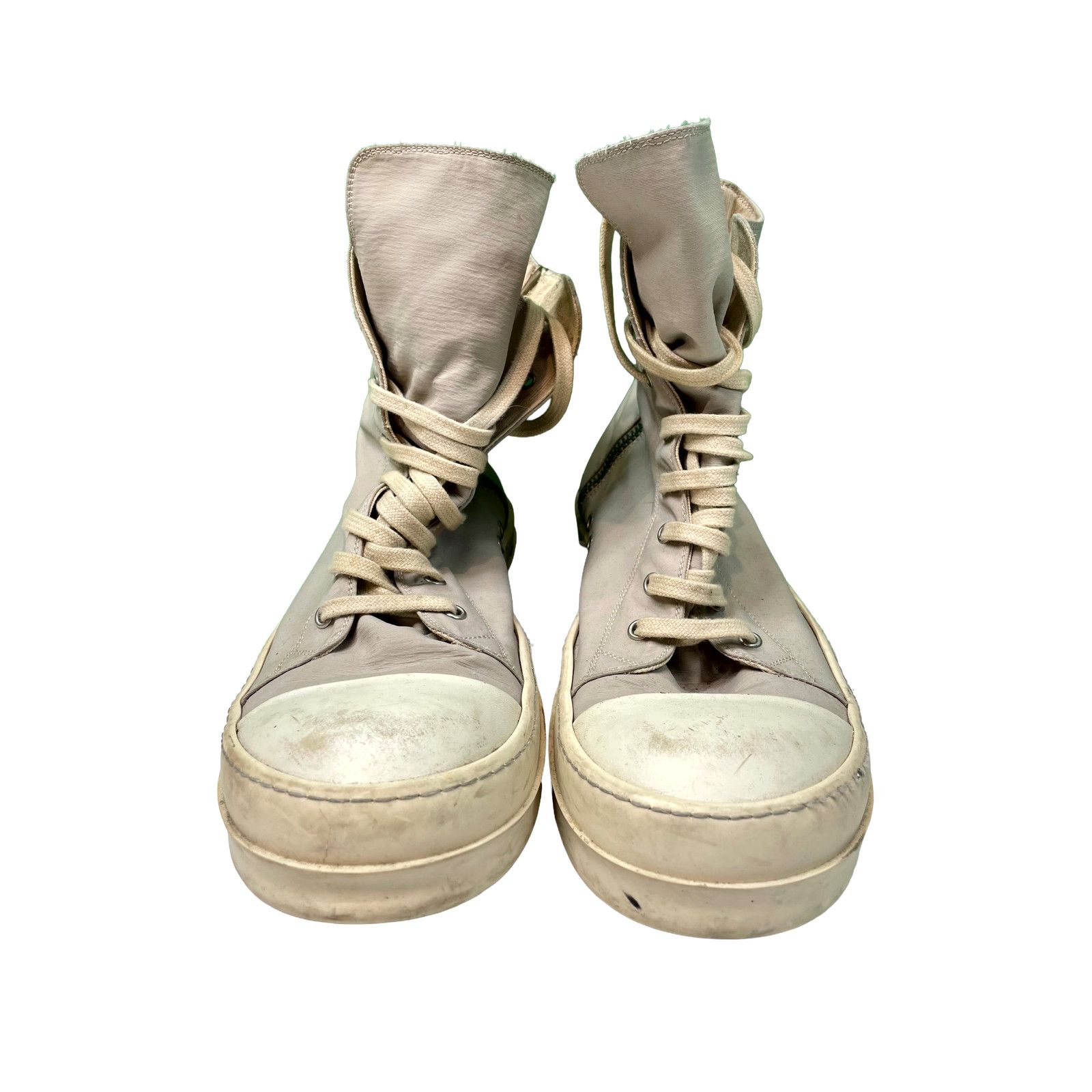 Rick Owens Rick Owens Ramone Hi Grey Sneakers Size US 12 / IT 42 - 1 Thumbnail