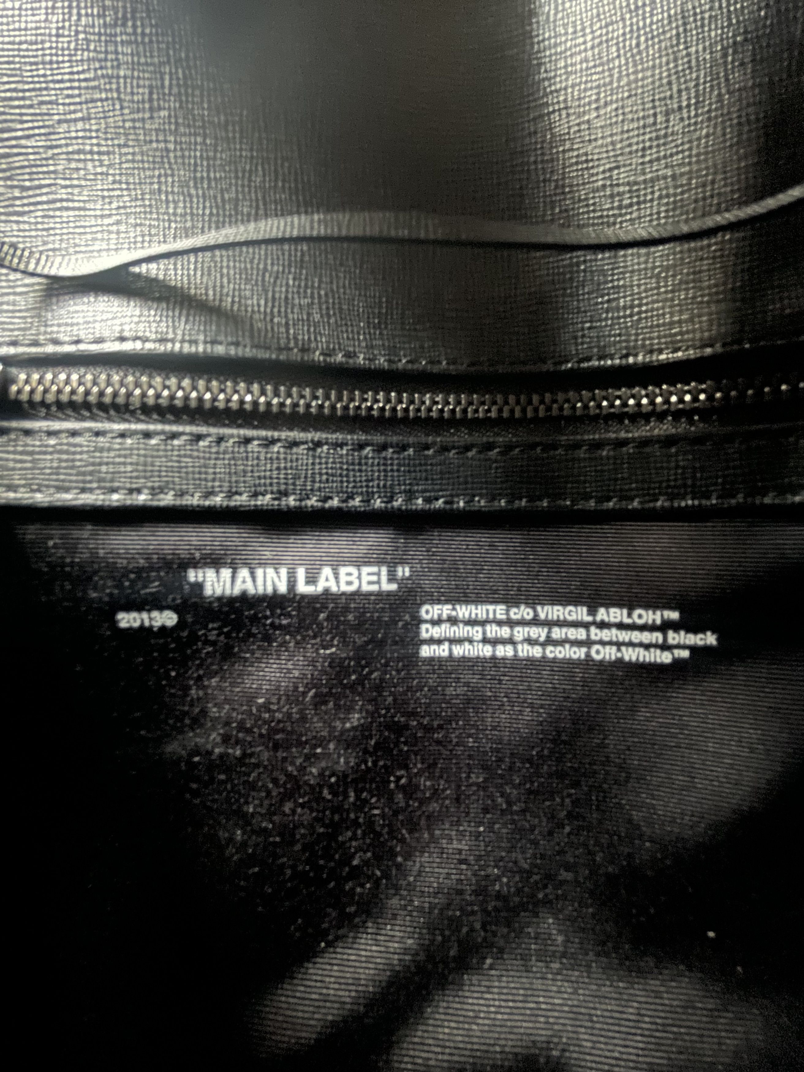 Off-White Diagonal Binder Clip Bag Size ONE SIZE - 5 Thumbnail