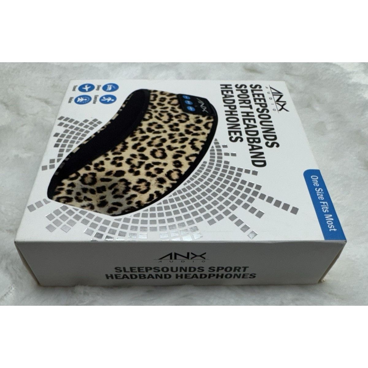 Other ANX AUDIO Sleepsounds Sport Headband Headphones Cheetah Prin Size ONE SIZE - 4 Thumbnail