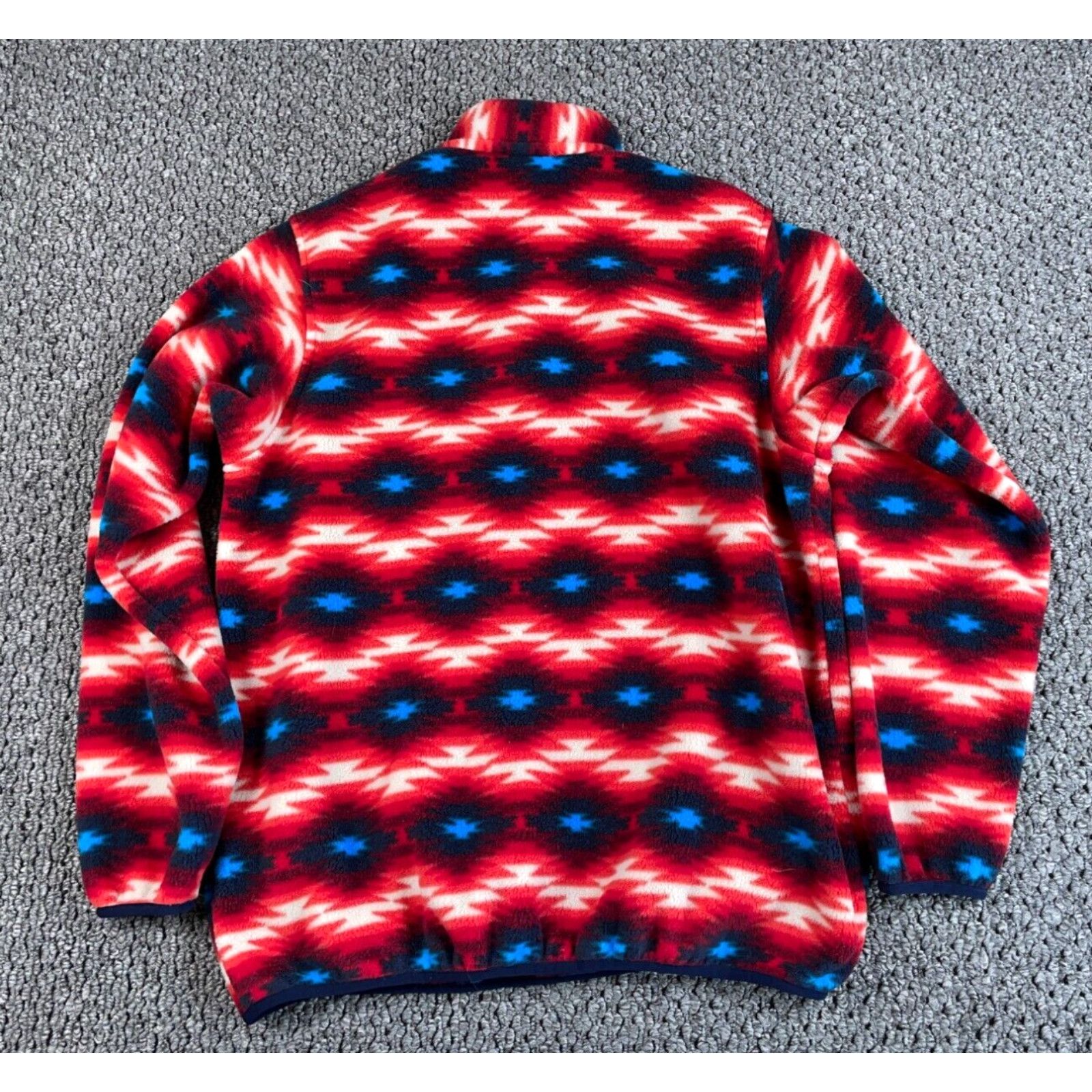 Patagonia Patagonia Synchilla Snap T Fleece Women s XL Red Wild Desert Aztec Southwestern Grailed