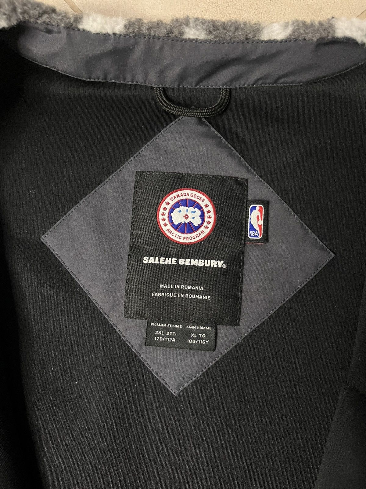 Canada Goose × Salehe Bembury Fleece Jacket Canada Goose NBA Salehe Bembury Size US XL / EU 56 / 4 - 3 Thumbnail