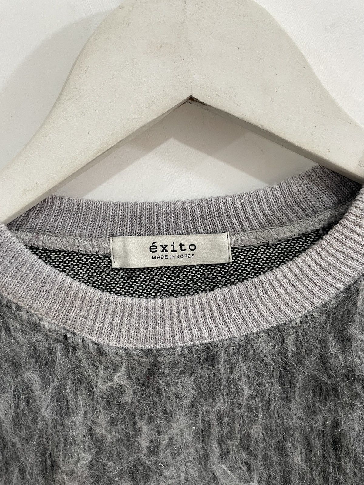 Comme des Garcons Homme Plus 2000s Exito Mohair japan knitwear y2k style Size US XL / EU 56 / 4 - 4 Thumbnail
