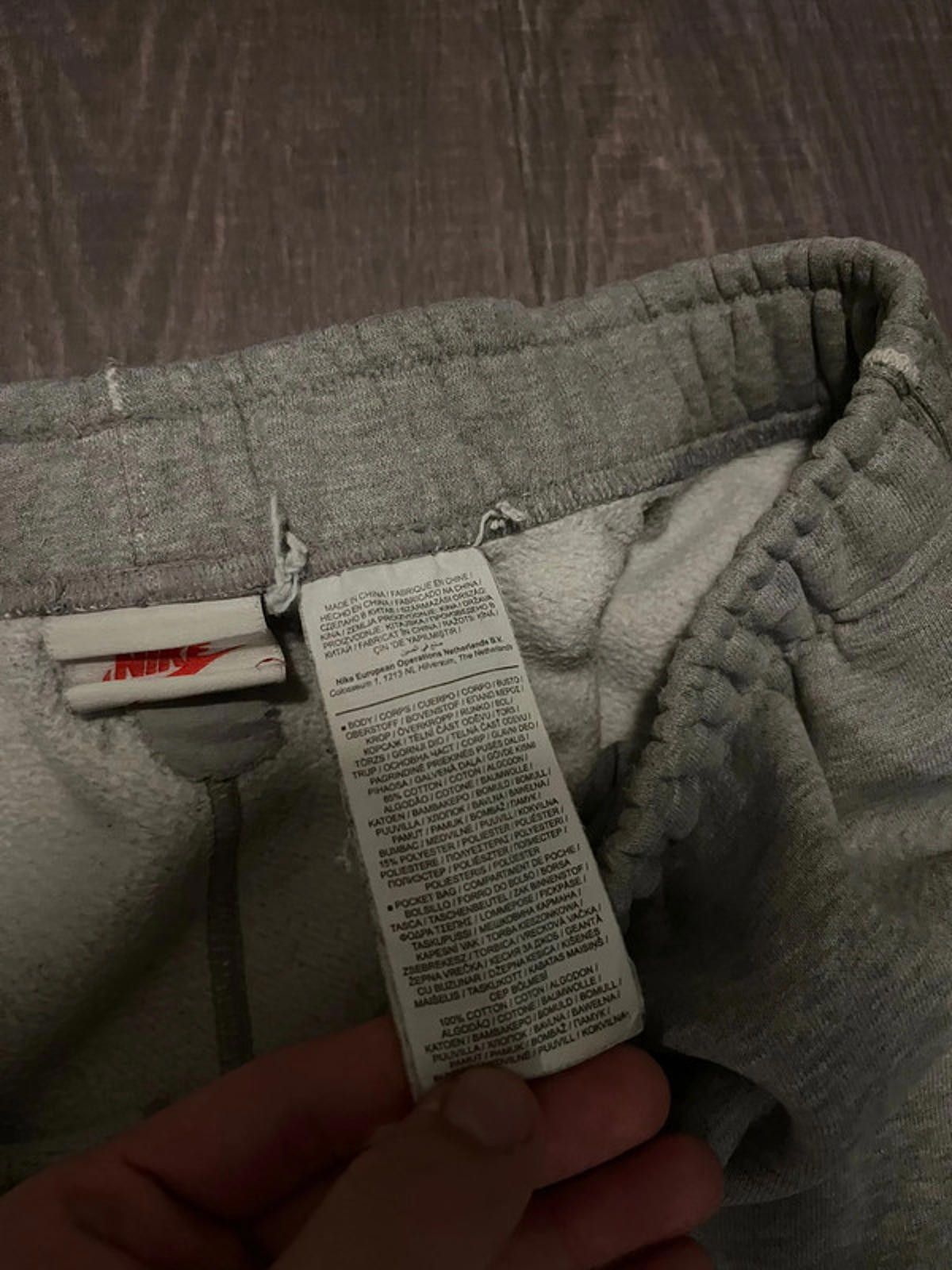 Stussy Stussy x Nike - Grey Logo Sweatpants Size US 32 / EU 48 - 5 Thumbnail