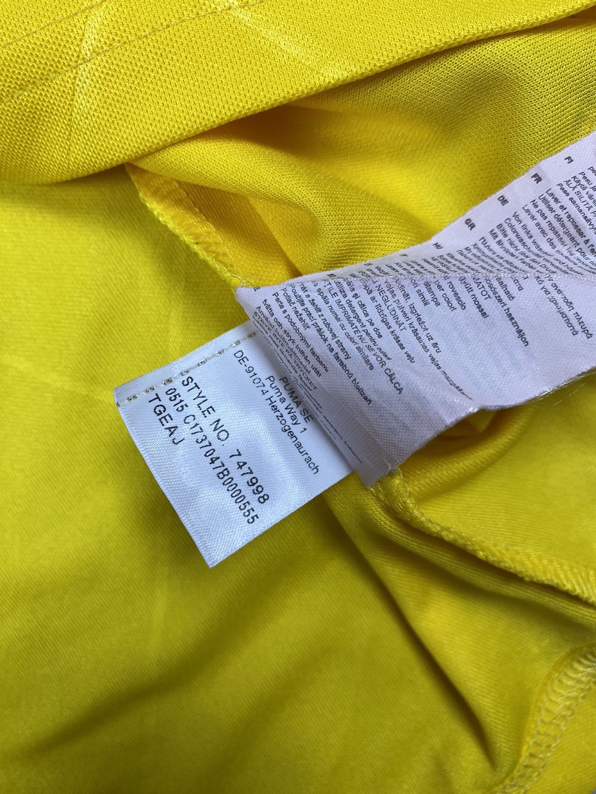 Puma Puma Borussia Dortmund 2014 2015 Long Slevee Jersey Size US L / EU 52-54 / 3 - 15 Thumbnail