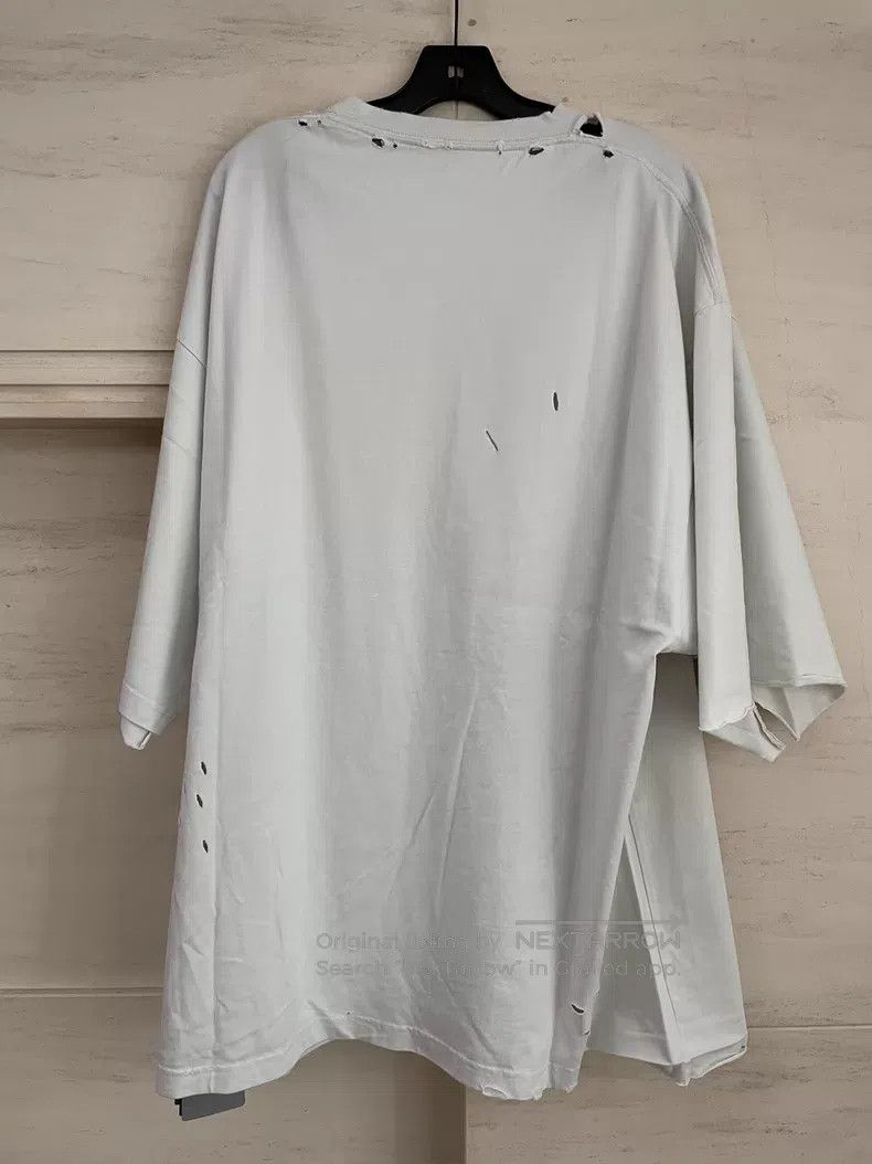 Balenciaga Balenciaga White 'Hi My Name is' slogan short-sleeve Size US M / EU 48-50 / 2 - 2 Thumbnail
