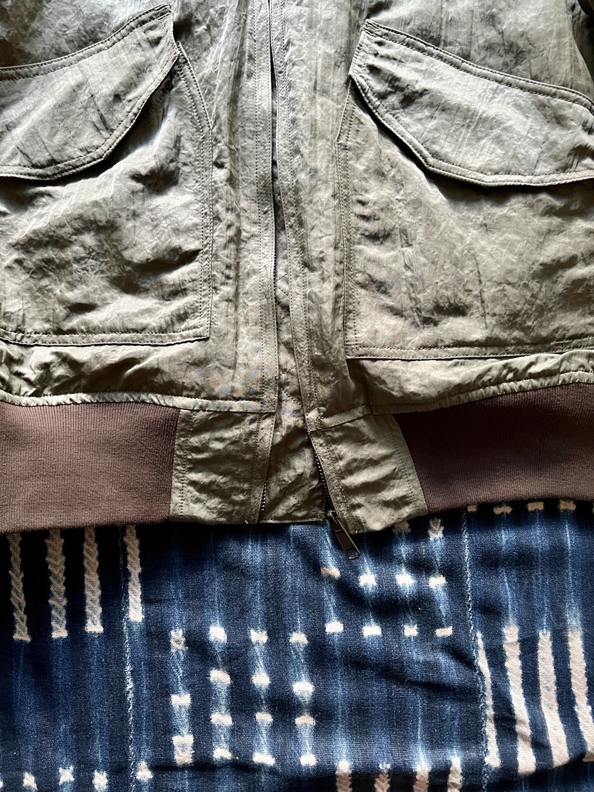 KUON Kuon Kountry Saltwashed MA-1 Flight Jacket Kapital RRL Size US L / EU 52-54 / 3 - 6 Thumbnail