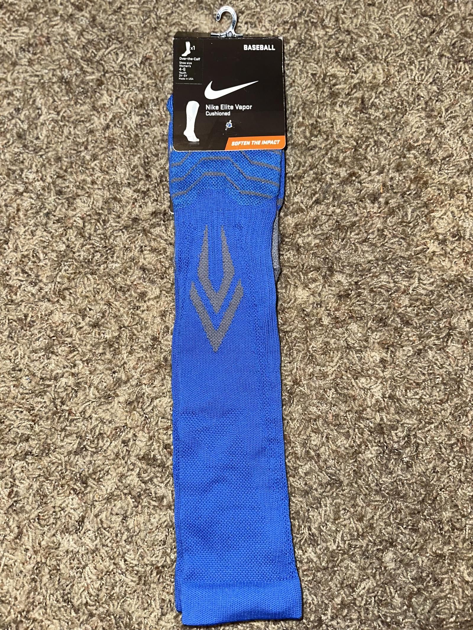 Nike VINTAGE Nike Men's Baseball Elite Vapor Cushioned Socks 2014 Size ONE SIZE - 1 Thumbnail