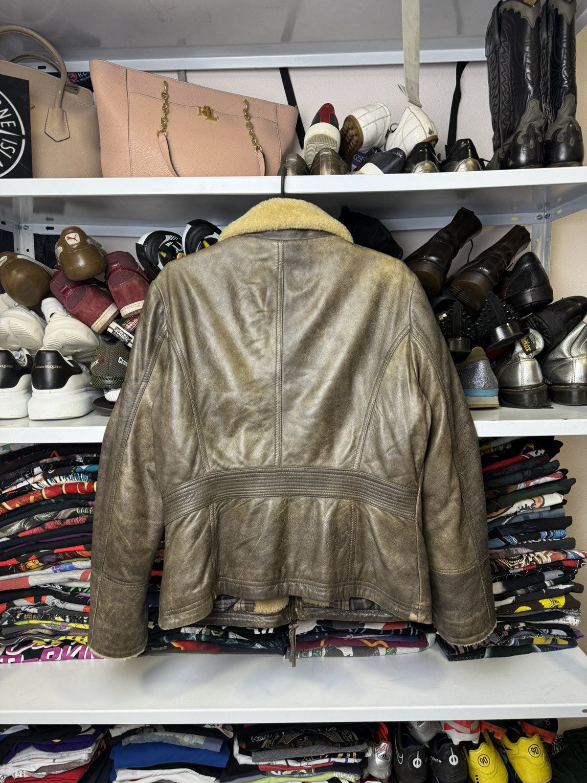 Leather Crazy Vintage Leather Jacket B52 tipe USA Size S / US 4 / IT 40 - 2 Thumbnail