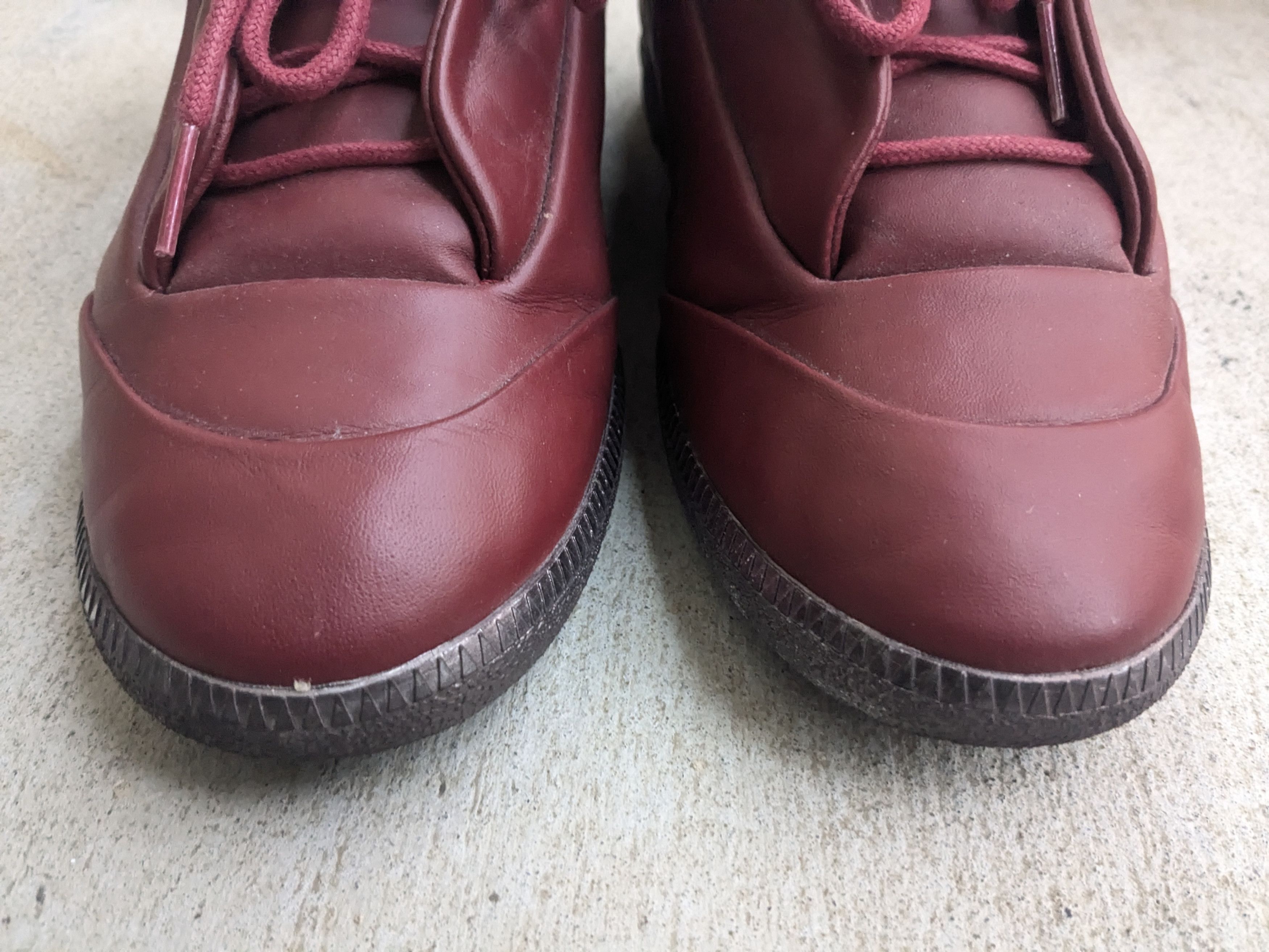 Maison Margiela Maison Margiela Future High Tops Red 11 44 Leather Italy Size US 11 / EU 44 - 2 Thumbnail