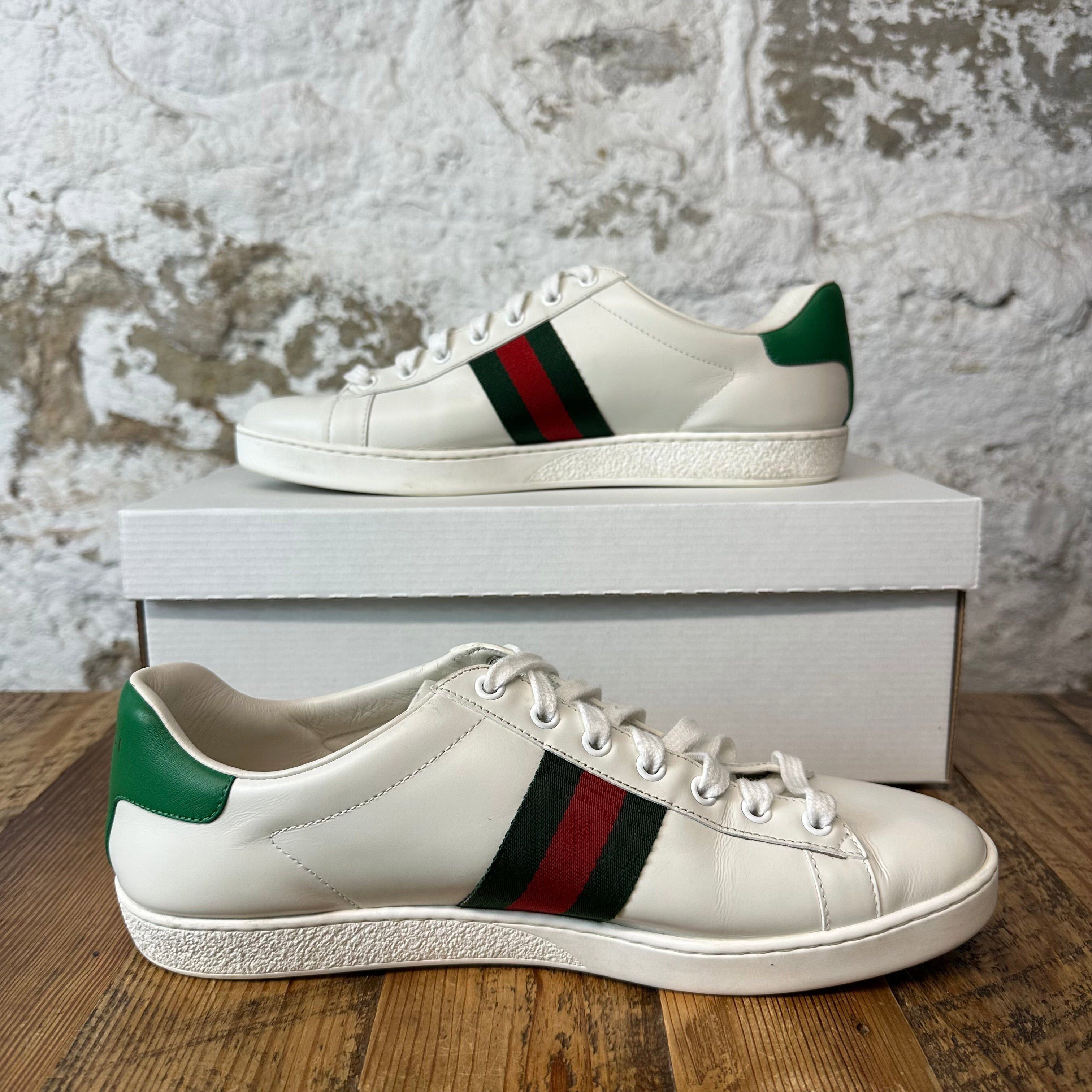 Gucci Gucci Ace Pig Cat White Sneaker Sz 8 Size US 8 / EU 41 - 2 Thumbnail