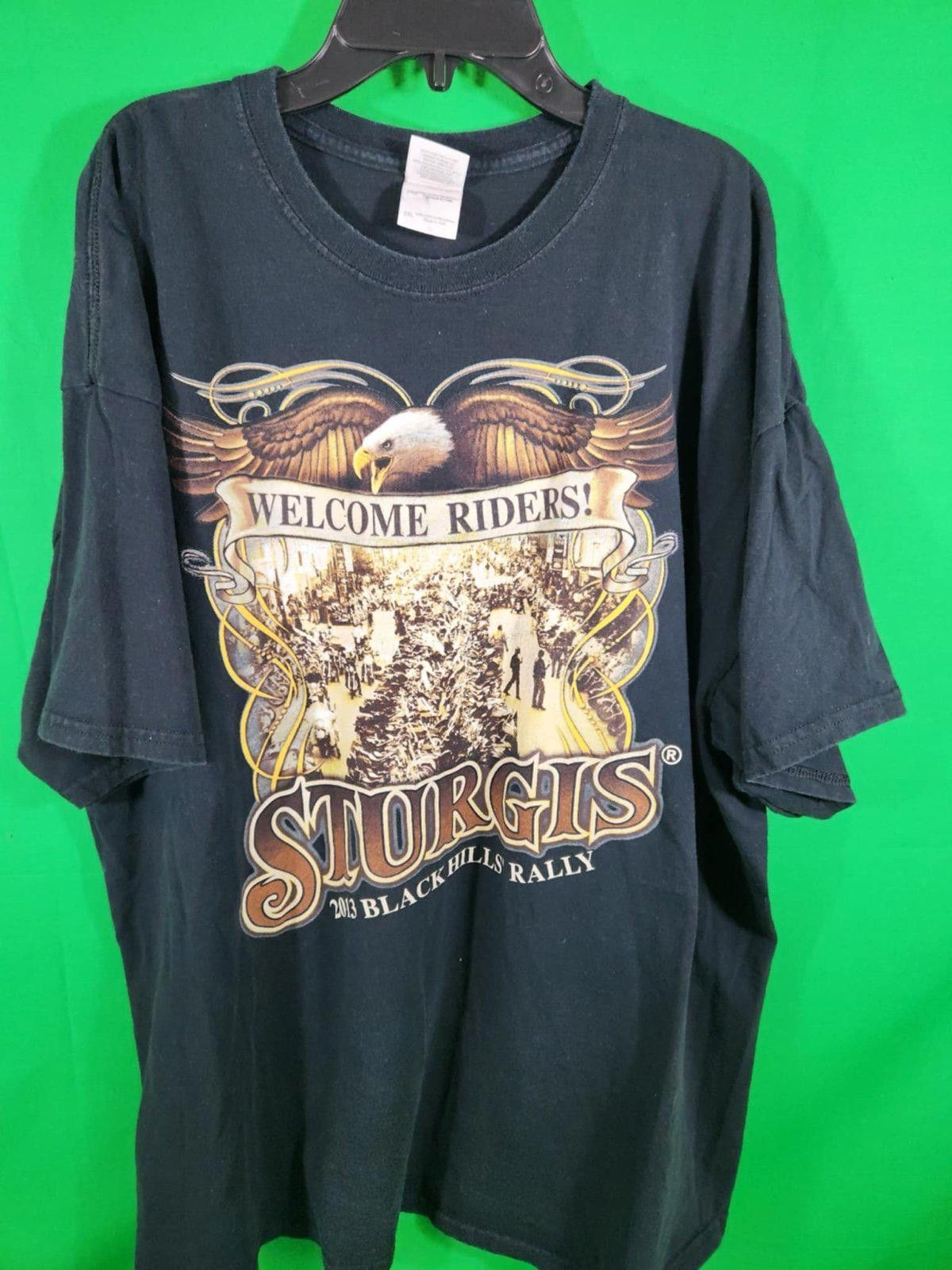 Designer Sturgis 2013 Black Hills Rally T-Shirt Size US XXL / EU 58 / 5 - 1 Thumbnail