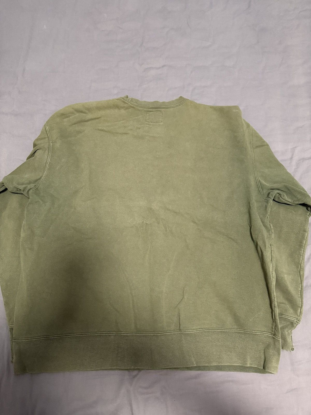 Supreme × Yohji Yamamoto Supreme Yohji Yamamoto crewneck Olive Size US XL / EU 56 / 4 - 2 Thumbnail