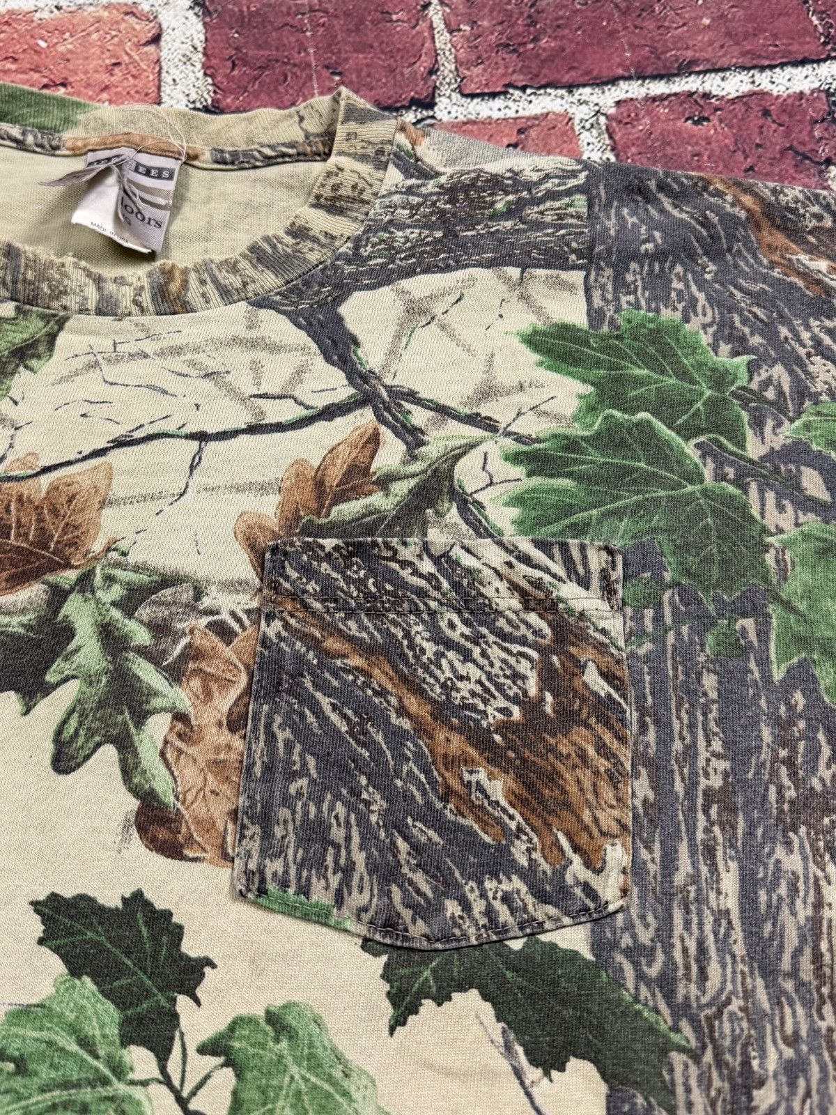 Realtree Vintage Jerzees Outdoors Camo T Shirt Hunting RealTree Boxy Size US L / EU 52-54 / 3 - 4 Thumbnail