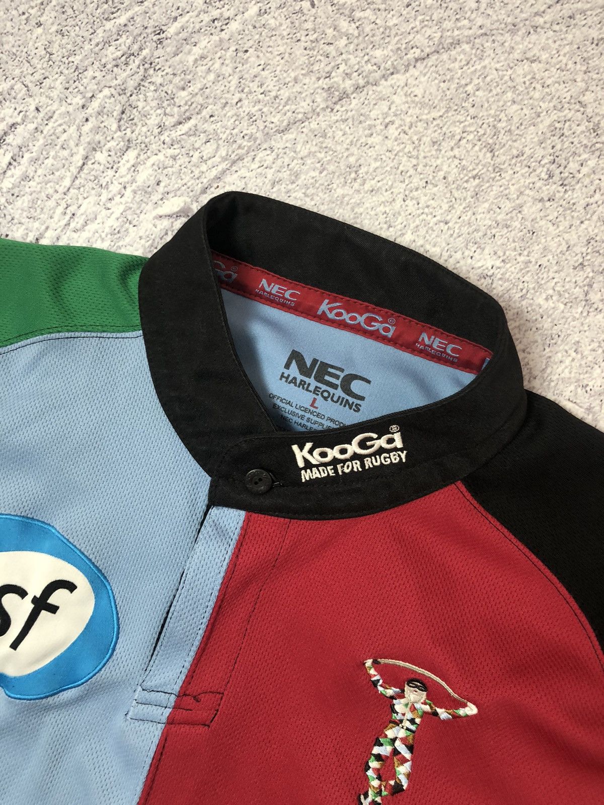 Vintage Rugby jersey men’s size L CSF KooGd made for rugby Size US L / EU 52-54 / 3 - 4 Thumbnail