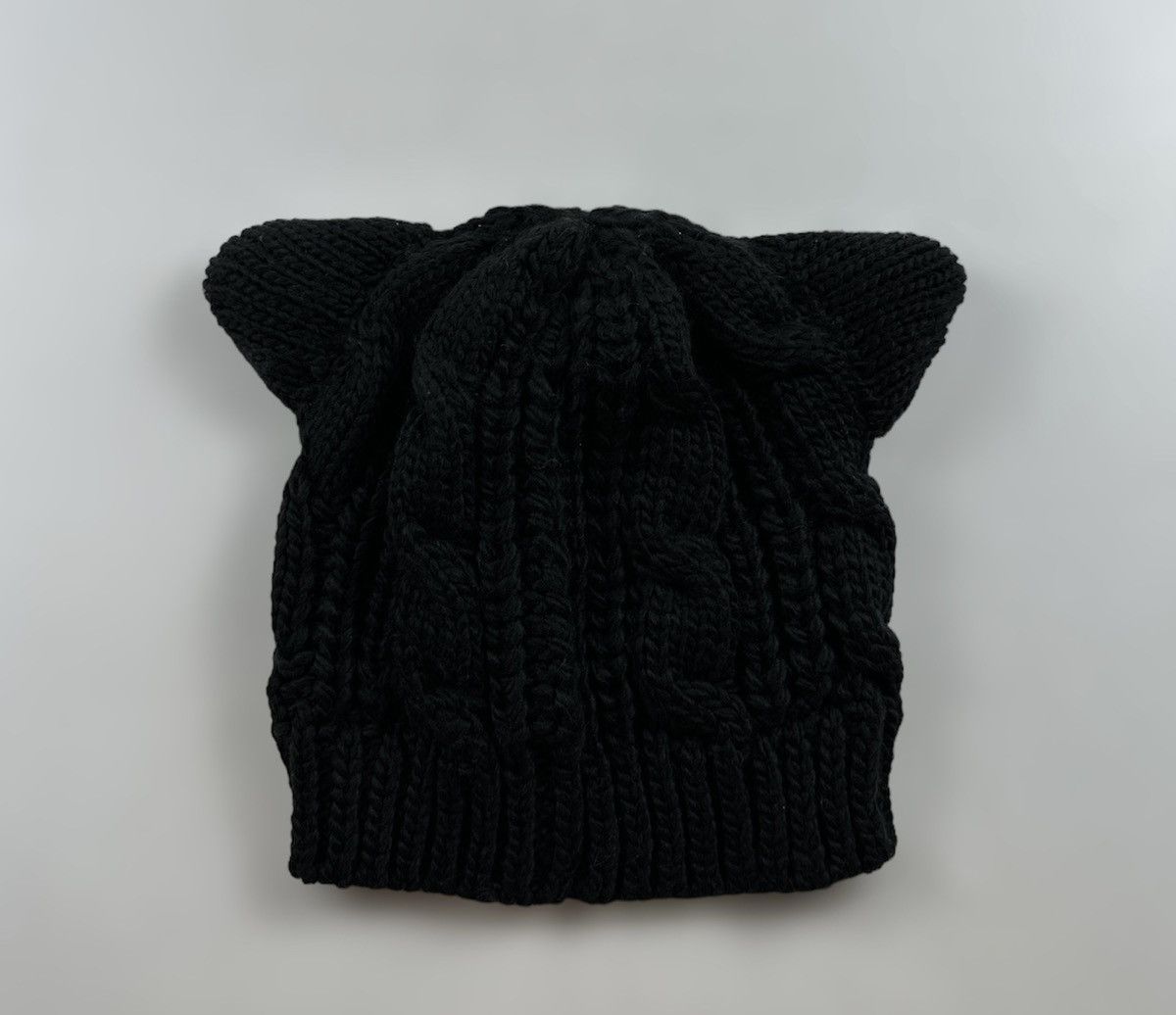image of Japanese Ear Beanie / Hat in Black, Men's