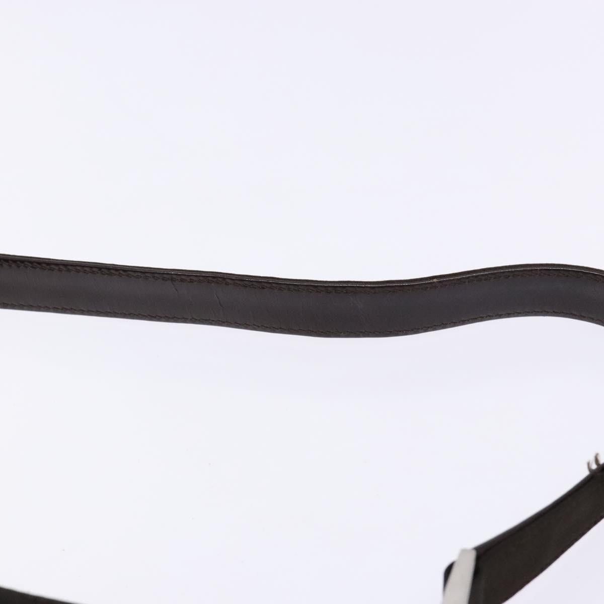 Gucci GUCCI Shoulder Bag Nylon Brown Silver 001 001 Size ONE SIZE - 8 Thumbnail