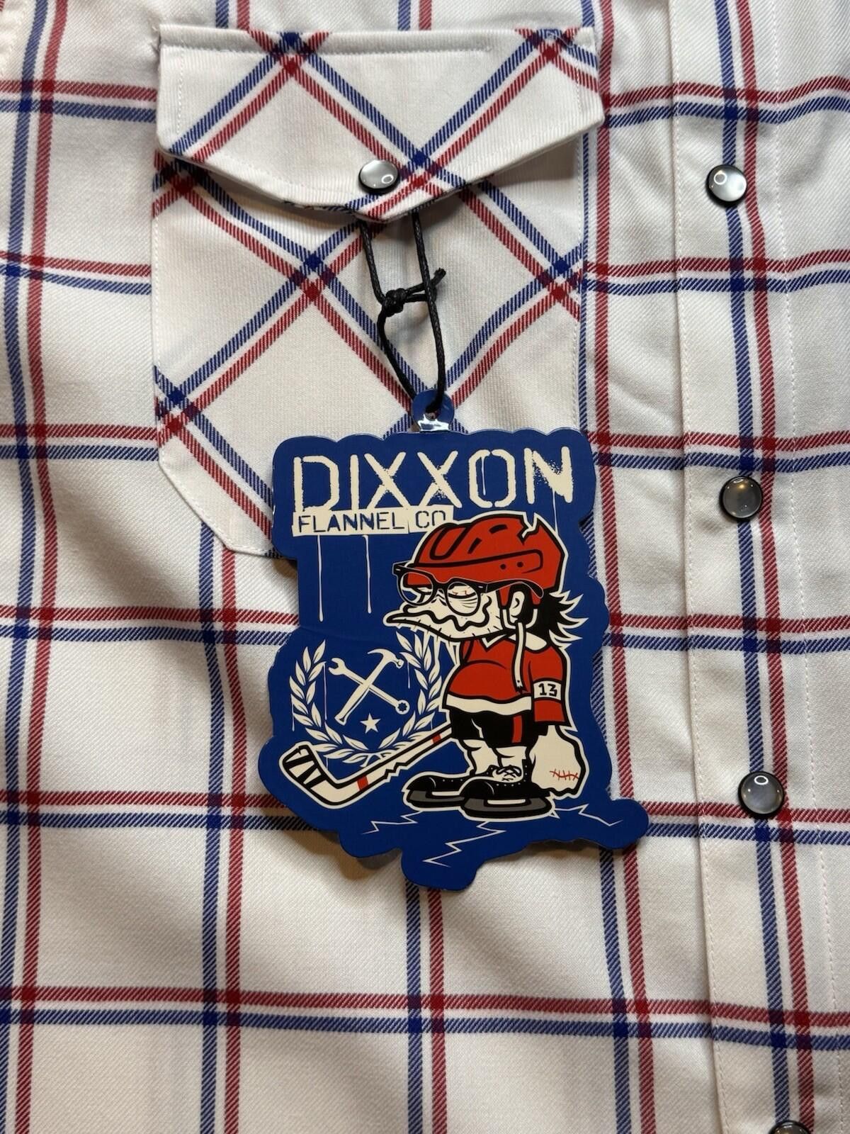 Dixxon Dixxon Flannel Co. Men's Sm "Cross Check" NWT [733] Size US S / EU 44-46 / 1 - 8 Thumbnail