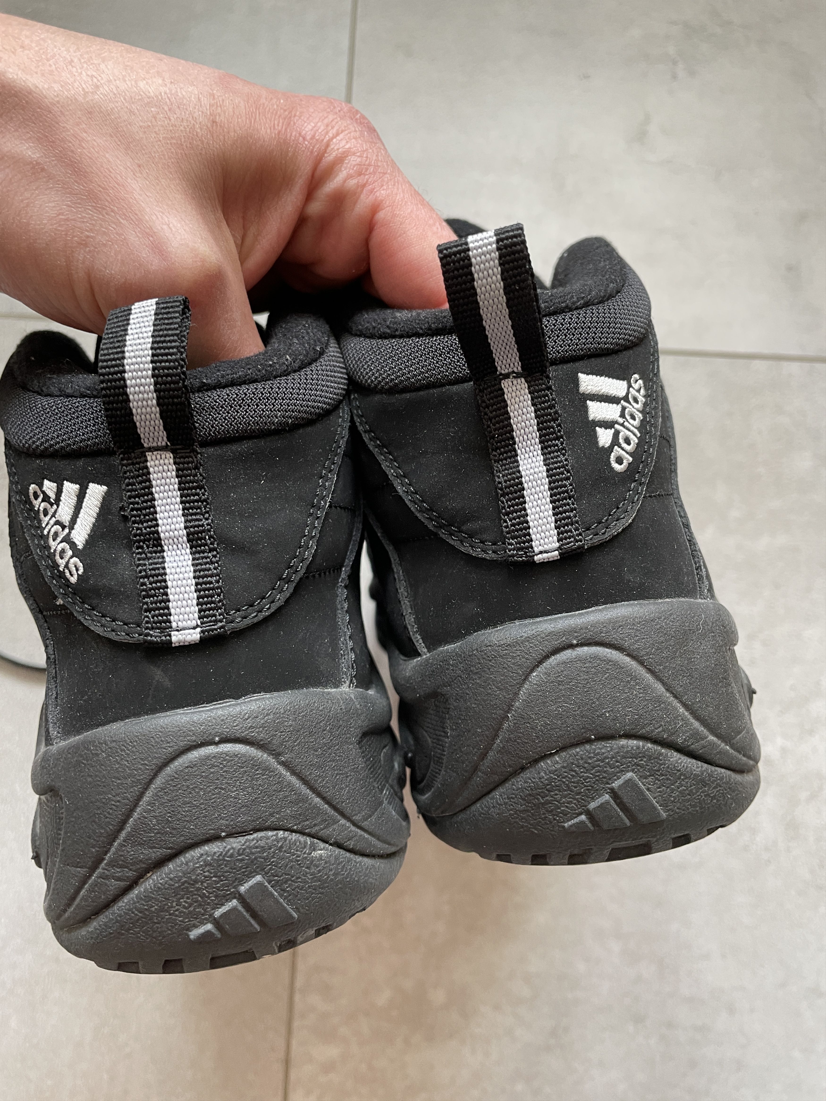 Adidas × Vintage Y2K ADIDAS NUBUK BASKETBALL KICKS Size US 8.5 / EU 41-42 - 6 Thumbnail