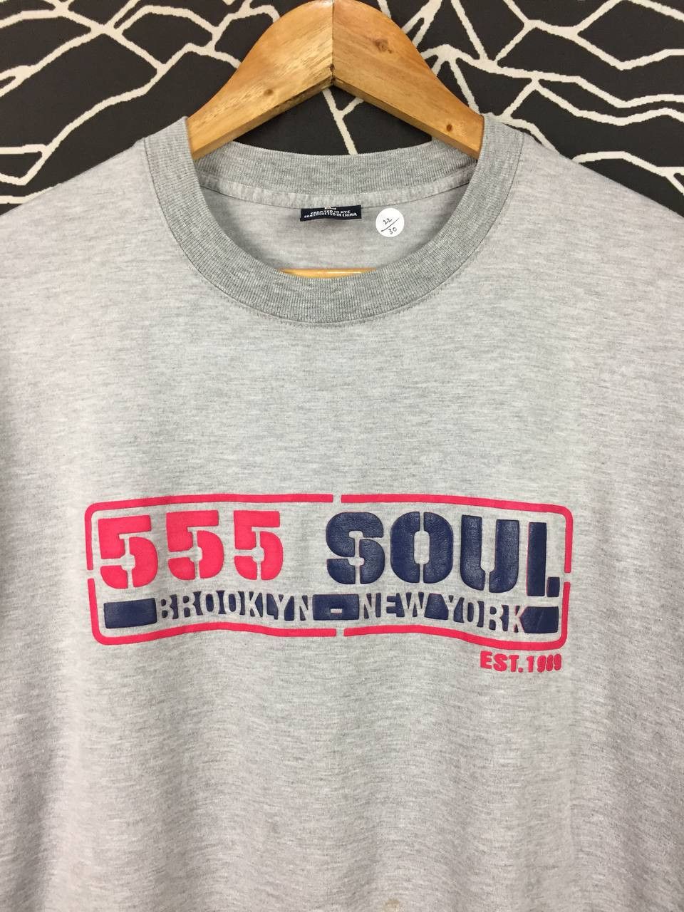 Triple 5 Soul Triple Five Soul Brooklyn New York OG Streetwear Hip Hop Tee Size US L / EU 52-54 / 3 - 3 Thumbnail