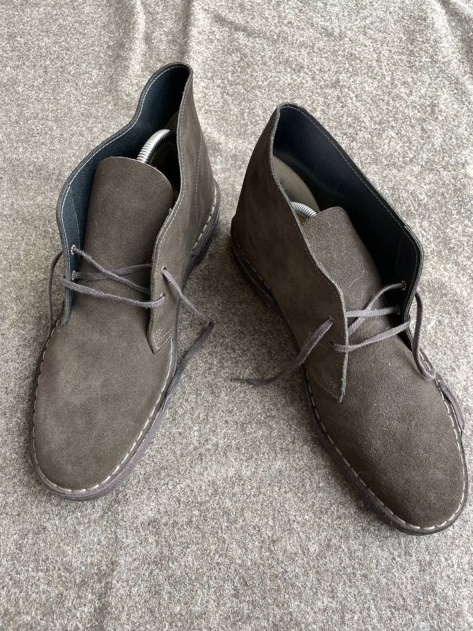 Clarks Clarks Vintage Made in England Desert Suede Shoes Size US 11 / EU 44 - 3 Thumbnail