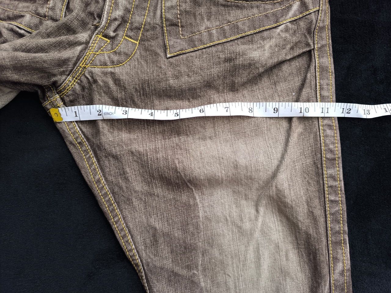 Japanese Brand Blueway Flared Denim Size US 32 / EU 48 - 11 Thumbnail